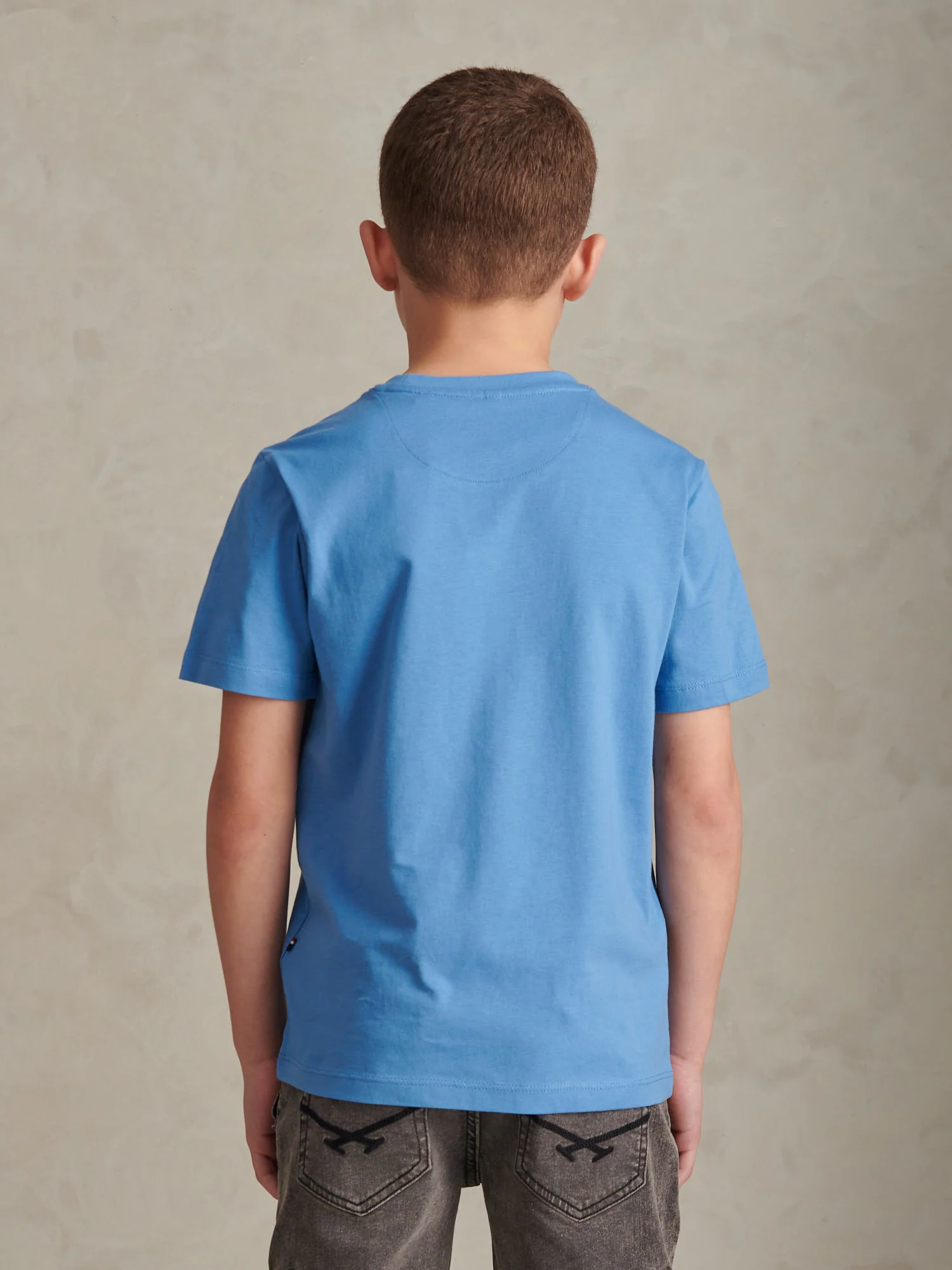 Boys Minimal Circle Print T-Shirt Riviera - Image 4