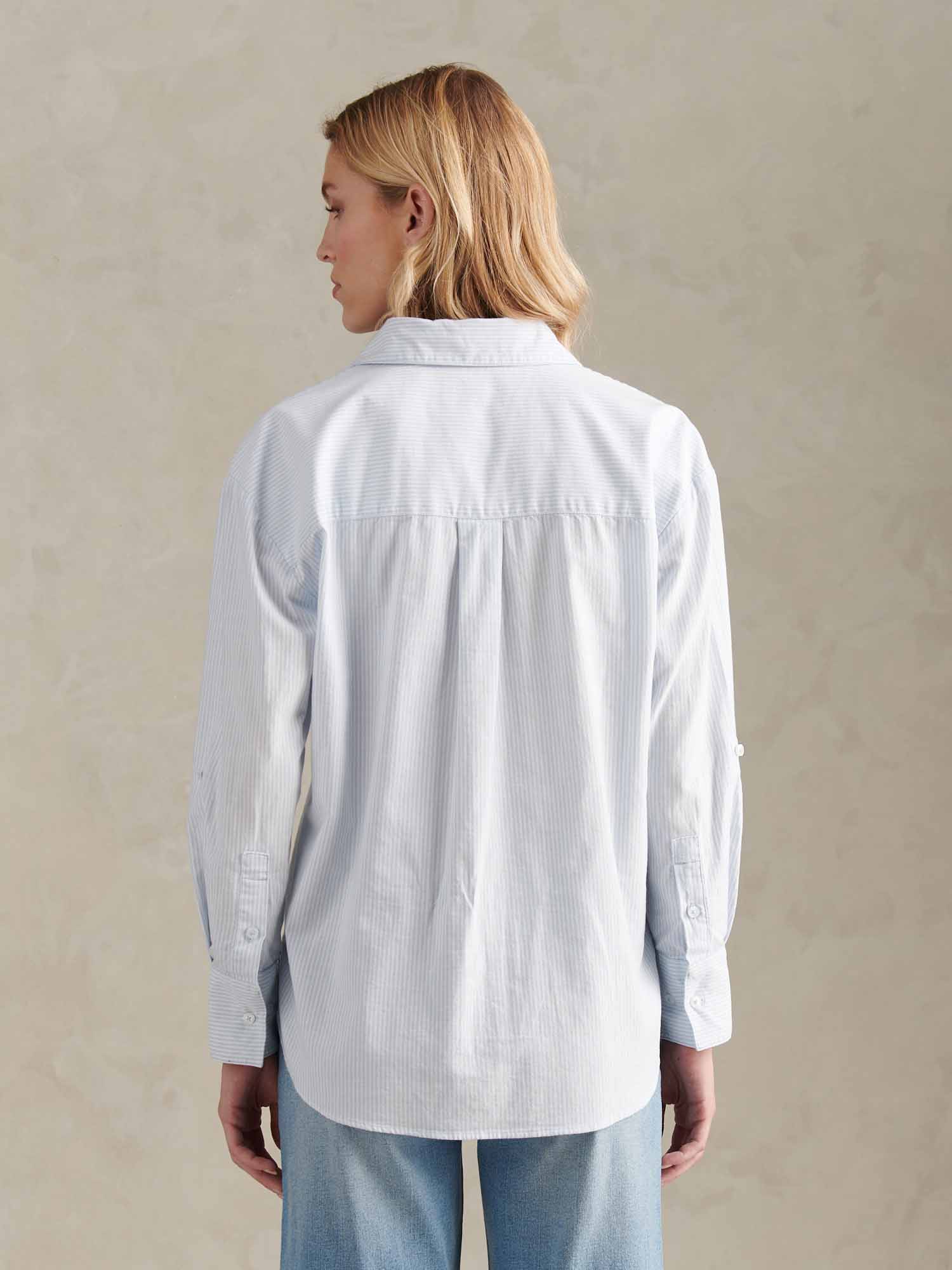 Womens Loose Fit Oxford Shirt Windsurfer - Image 5
