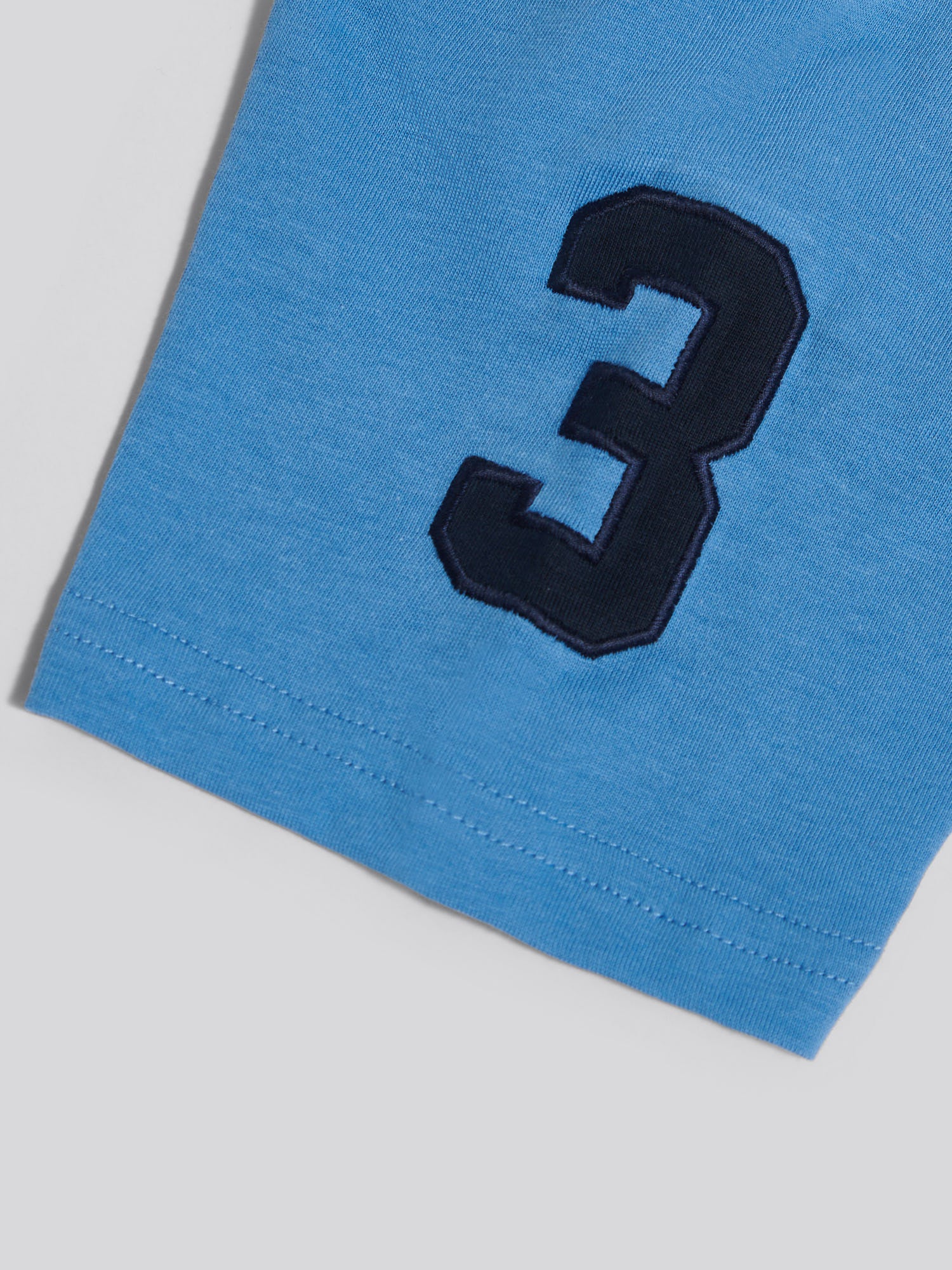 Boys Player 3 Colour Block T-Shirt Bright White - Image 9
