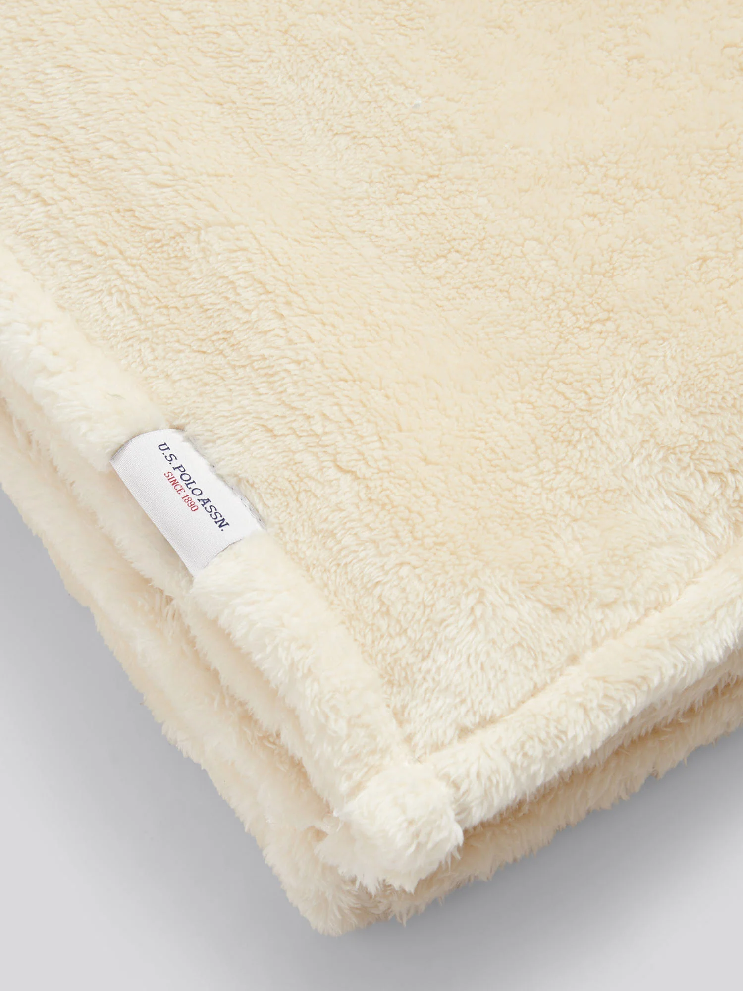Premium Fleece Throw Coconut Milk - Image 5