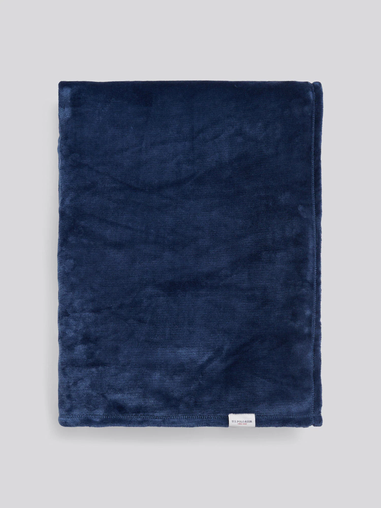 Premium Plush Fleece Throw Ensign Blue - Image 3