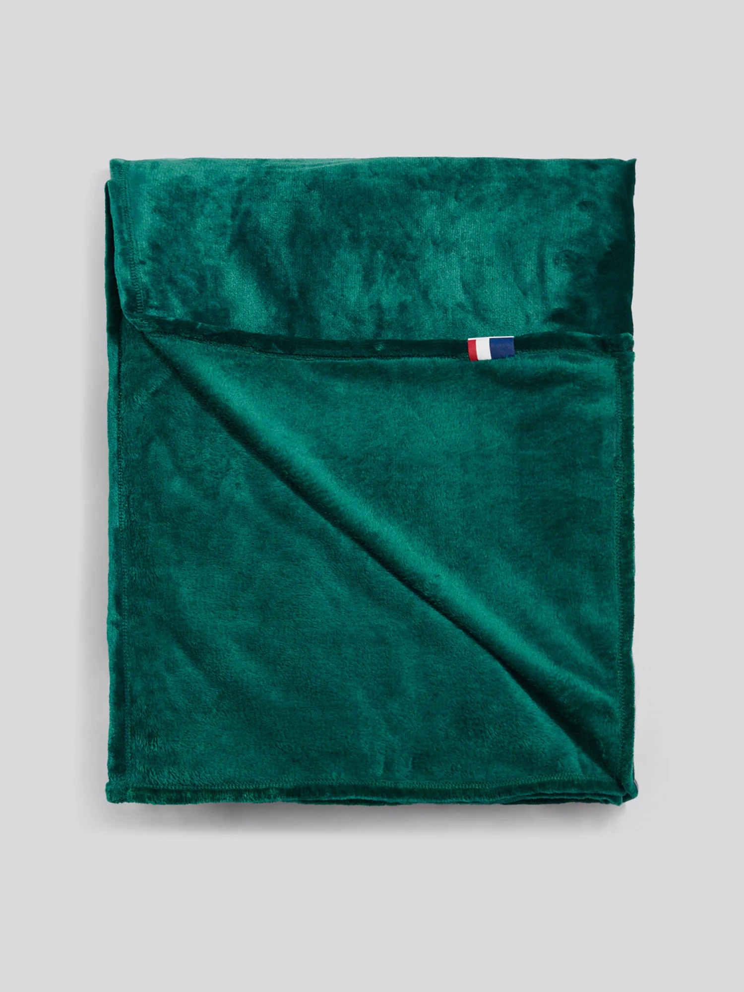 Premium Plush Fleece Throw Teal Green - Image 5
