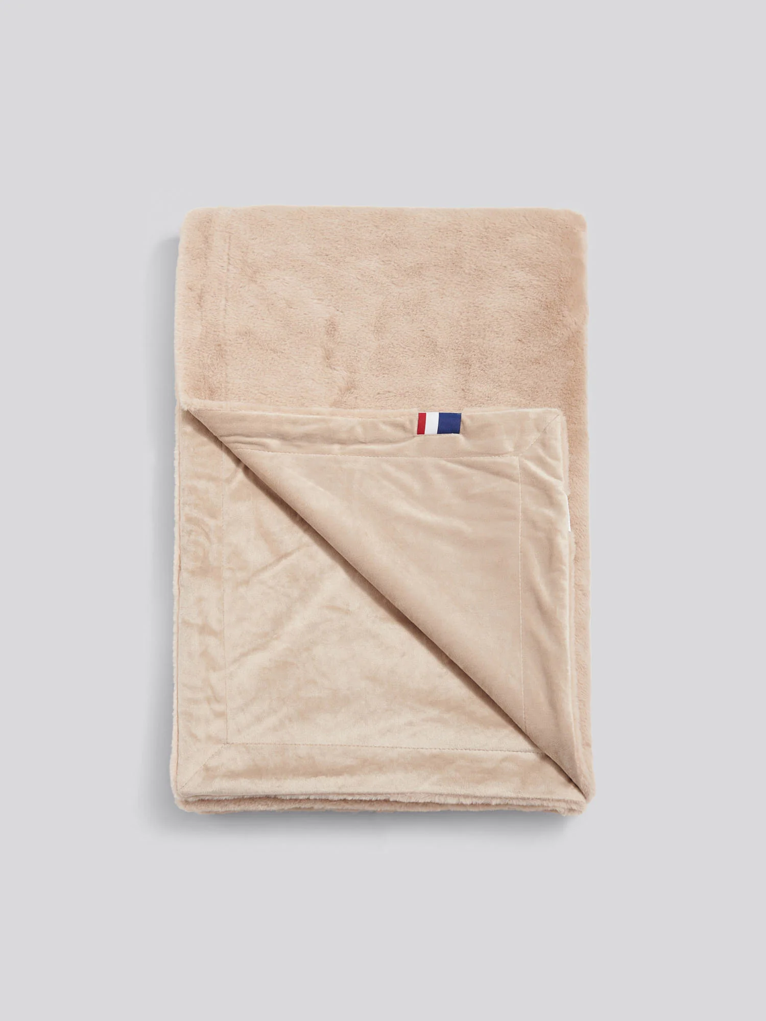 Premium Fur-Style Throw Camel - Image 5