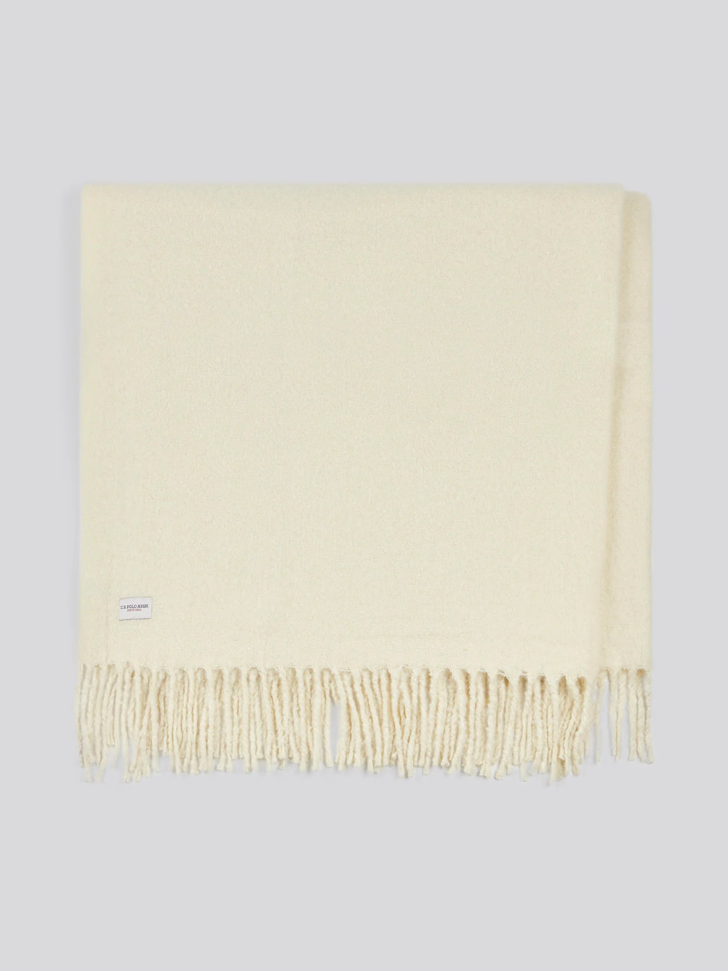 Premium Super Soft Hanging Throw Light Gray - Image 3