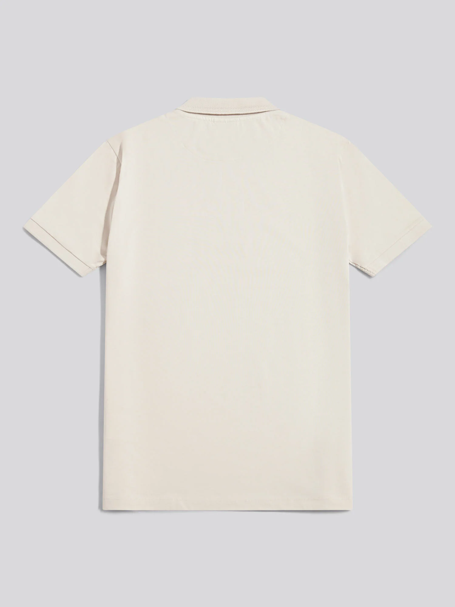 Mens Premium Supima Cotton Polo Shirt Beige - Image 7