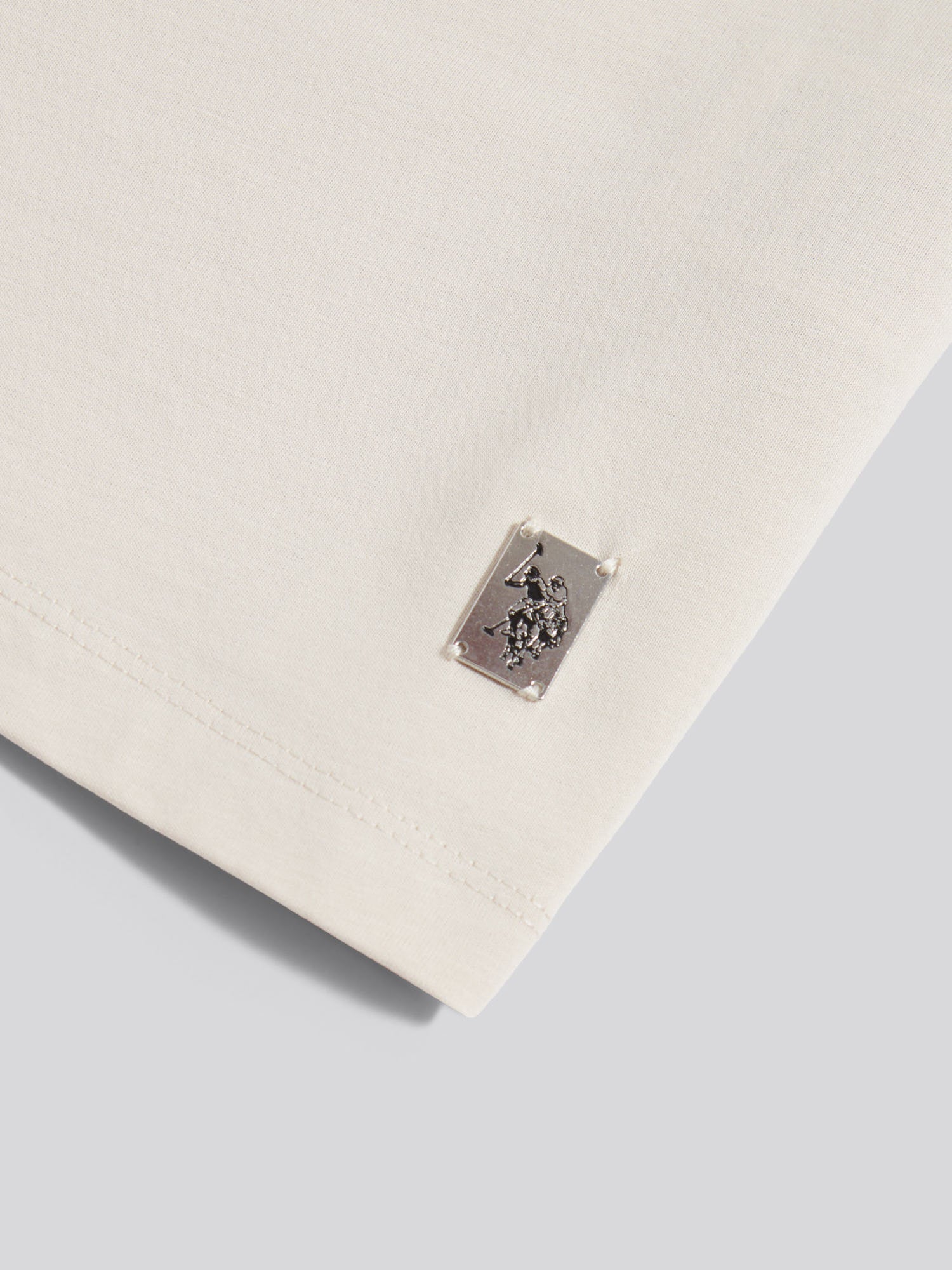 Mens Premium Supima Cotton Polo Shirt Beige - Image 8