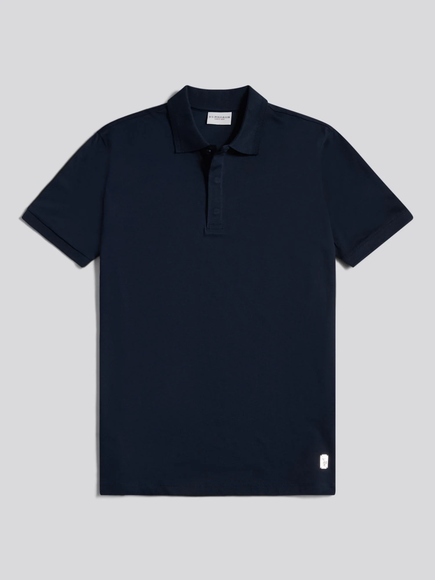 Mens Premium Supima Cotton Polo Shirt Dark Sapphire Navy - Image 5
