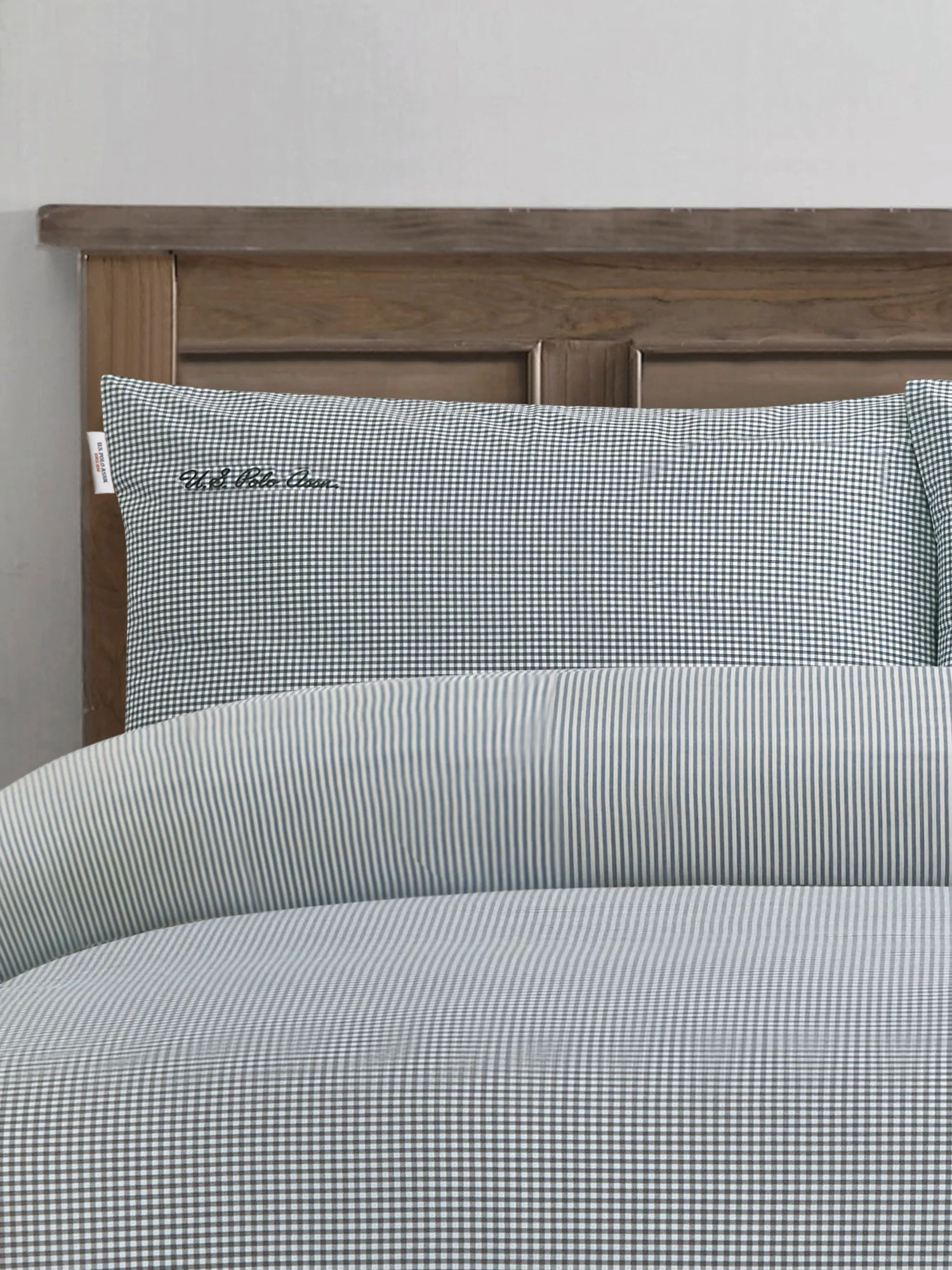 Pure Cotton Check Duvet Set Tornado - Image 3