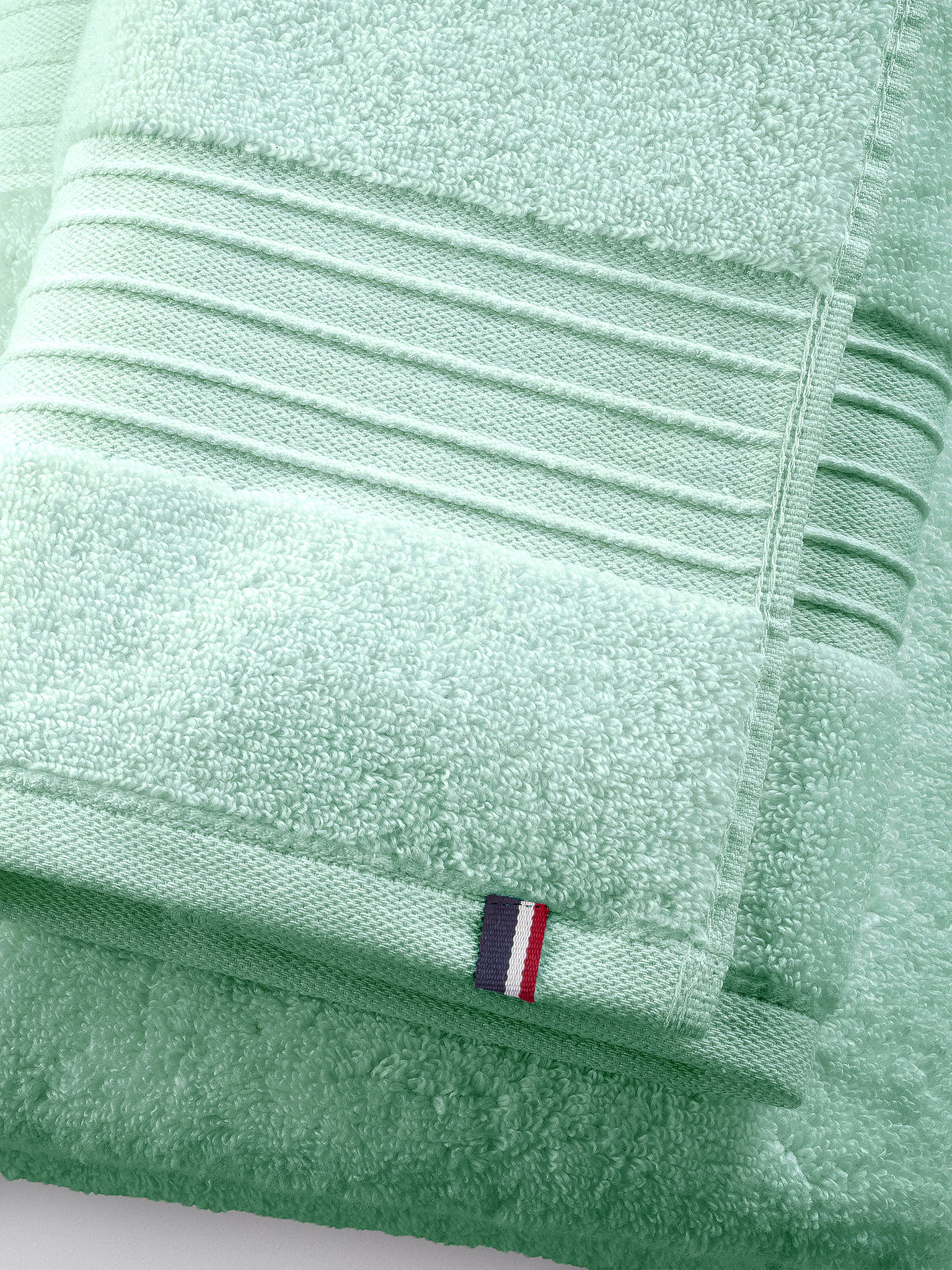 Pure Cotton Zero Twist Towel Harbour Grey - Image 2