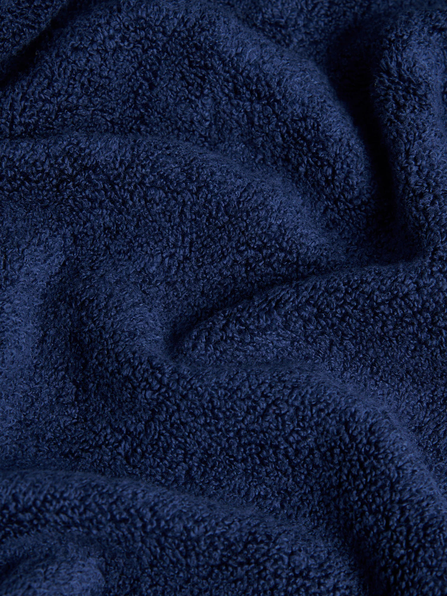 Pure Cotton Zero Twist Towel Navy Iris - Image 5