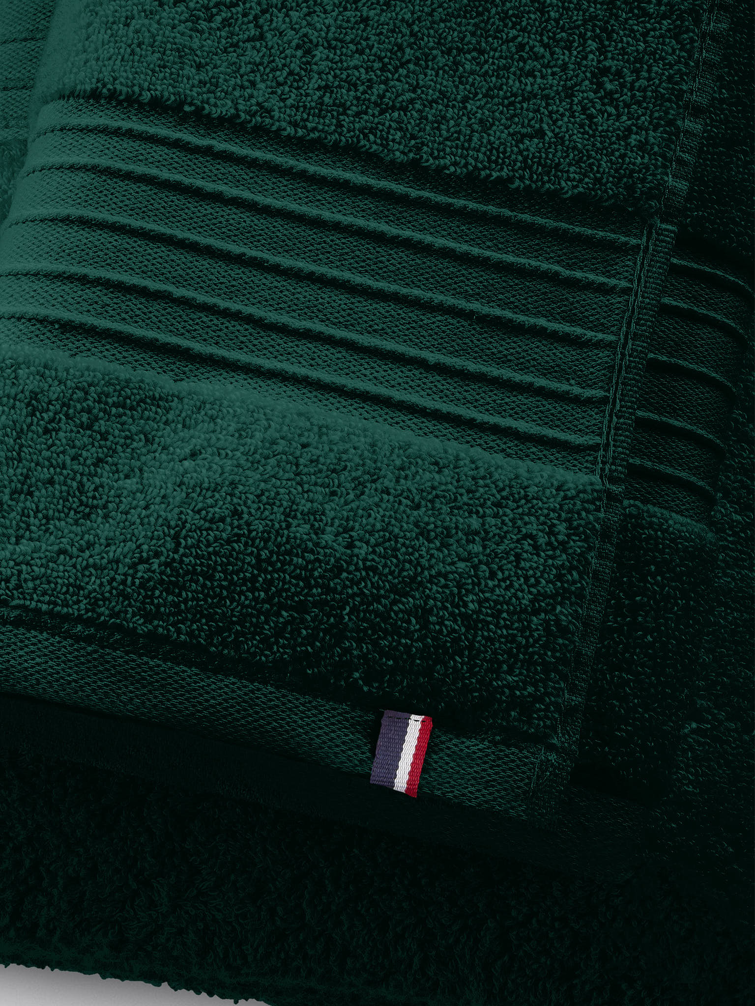 Pure Cotton Zero Twist Towel Shaded Spruce - Image 2
