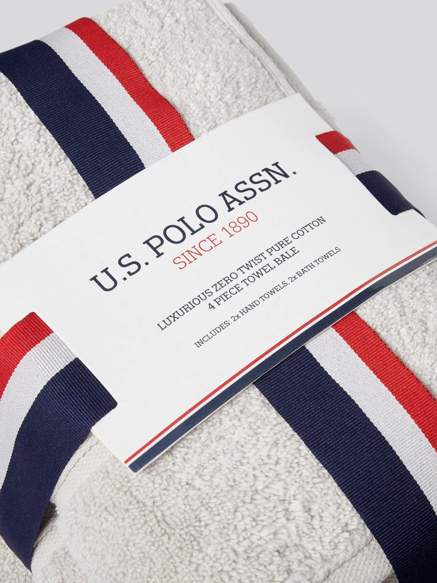 Pure Cotton Zero Twist Towel Vapor Blue - Image 6