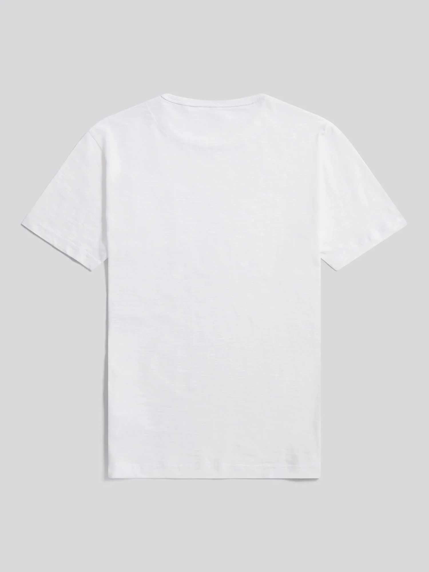 Mens Slub Pocket T-Shirt Bright White - Image 6