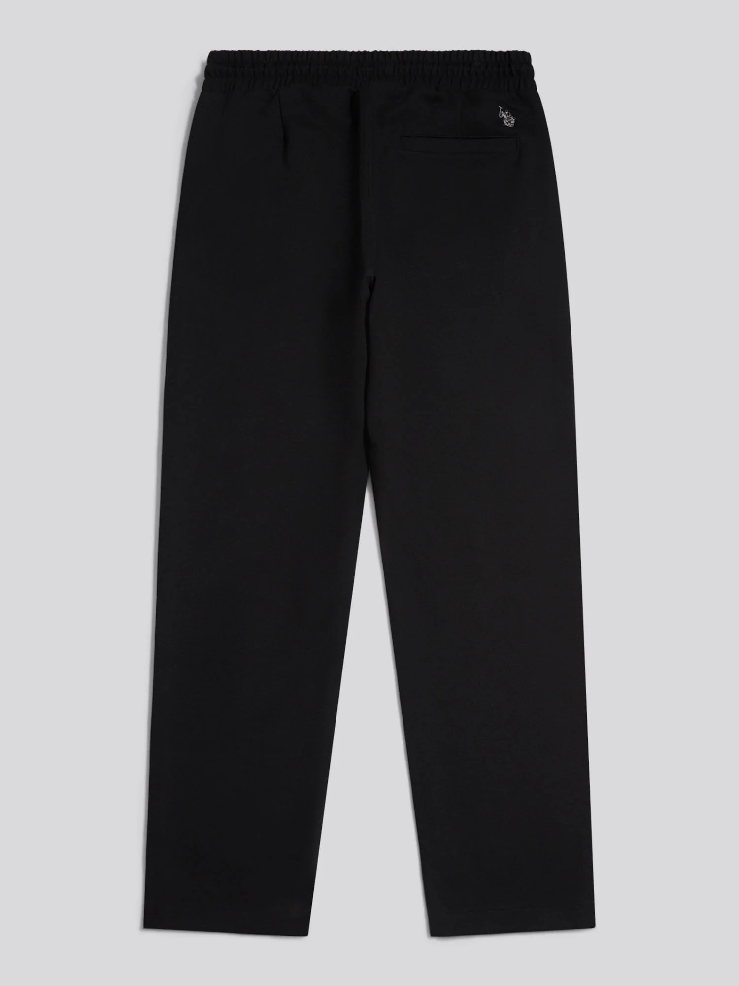 Mens Jersey Double Horsemen Trousers Black - Image 7