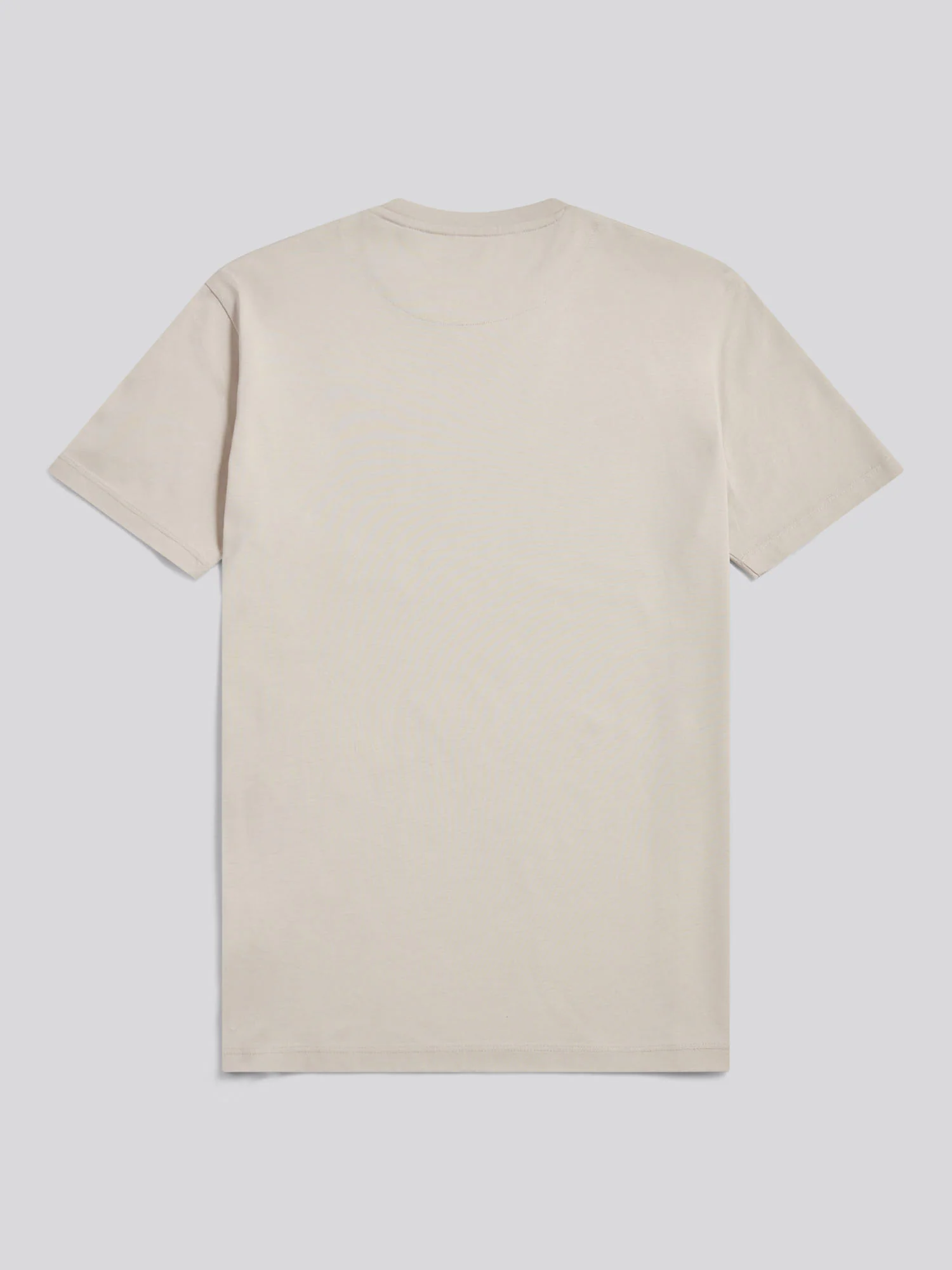 Mens Smart Mercerised T-Shirt Beige - Image 7