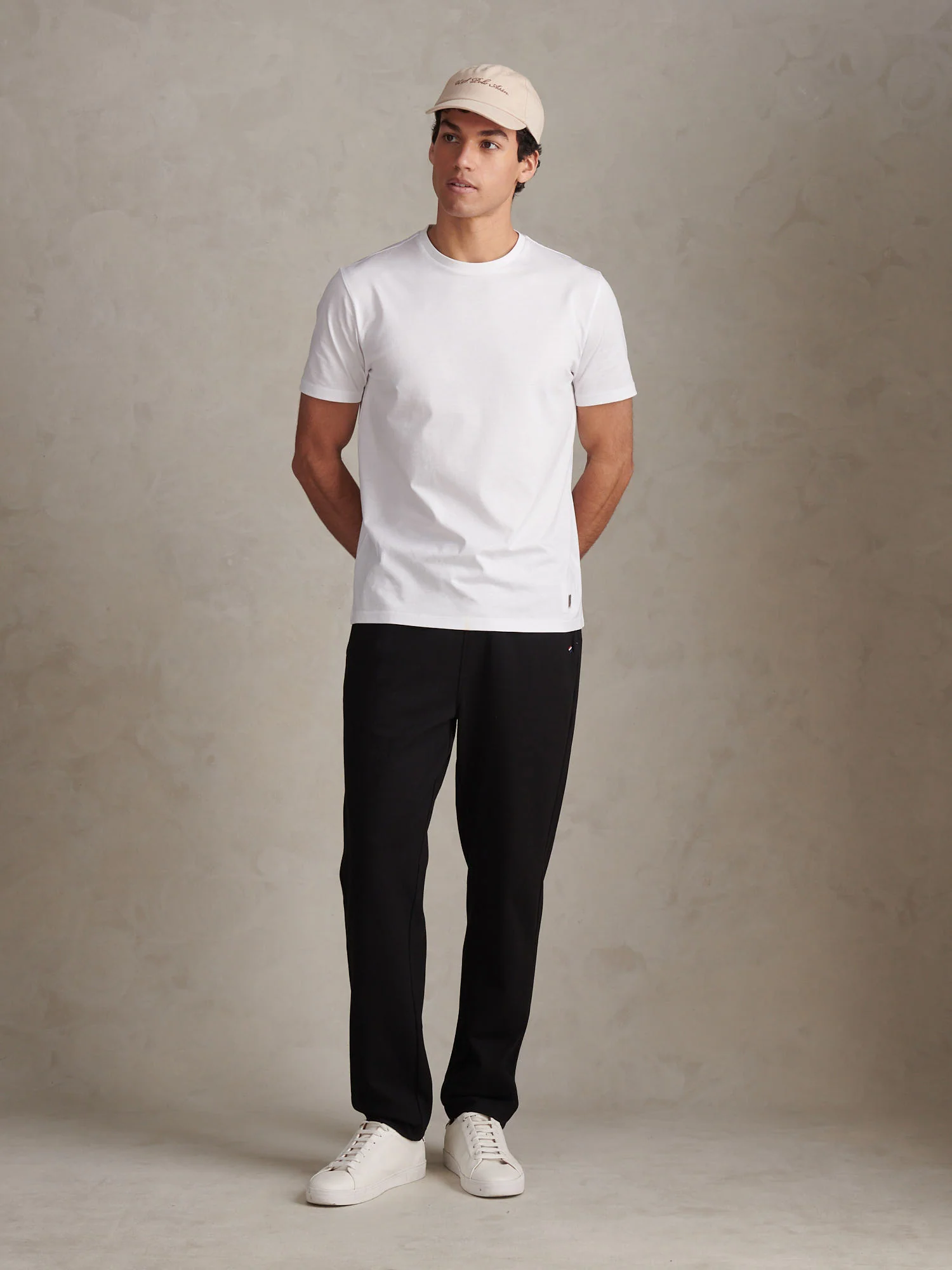 Mens Smart Mercerised T-Shirt Bright White - Image 3