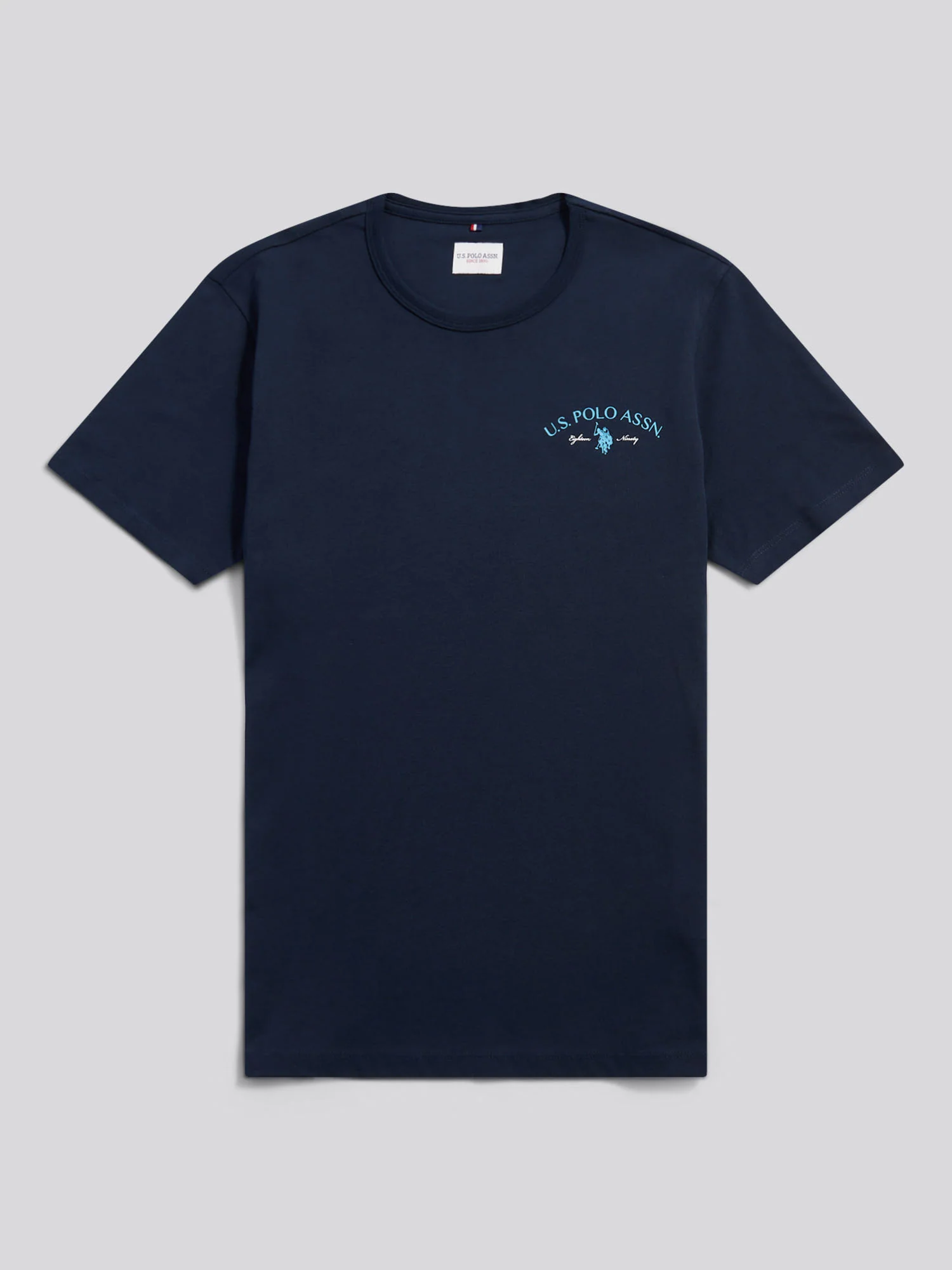 Mens Spirit Of Sport Back Graphic T-Shirt Dark Sapphire Navy - Image 7