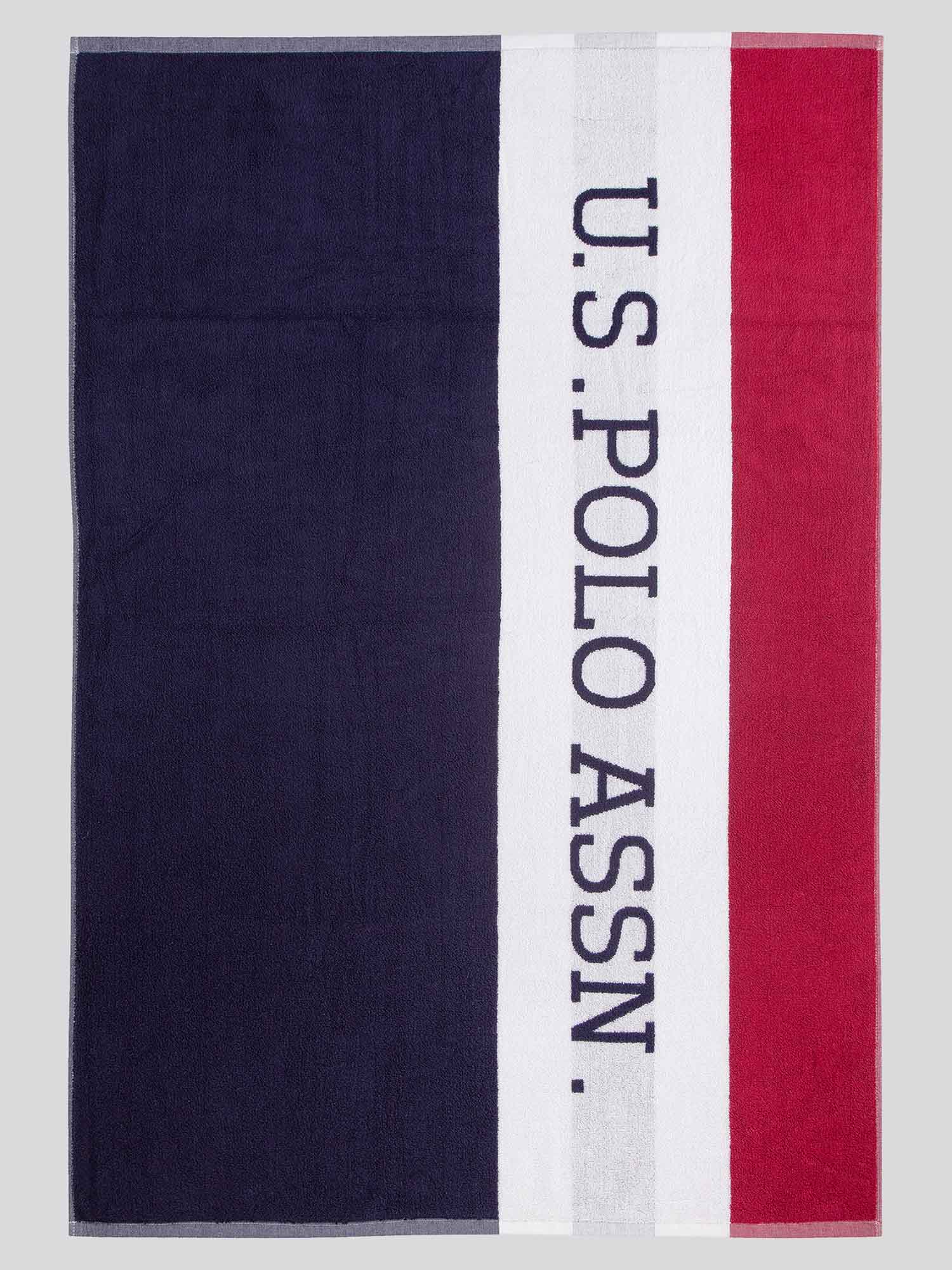 Super Soft Cotton Beach Towel in Navy Iris - Image 2