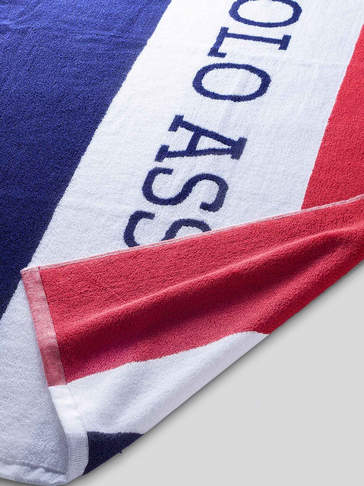 Super Soft Cotton Beach Towel in Navy Iris - Image 3