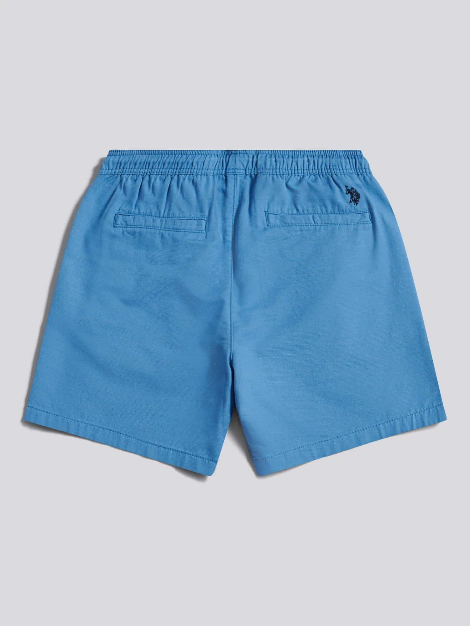 Mens Textured Cotton Deck Shorts Riviera - Image 2