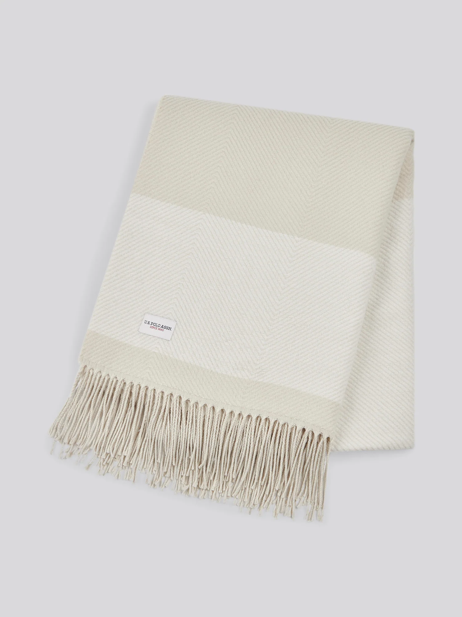 Tonal Herringbone Boxed Throw Vapor Blue - Image 5