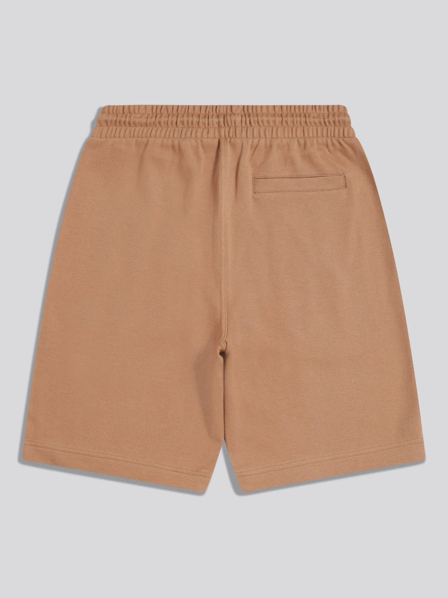 Mens Twill Texture Jersey Short Burro - Image 6