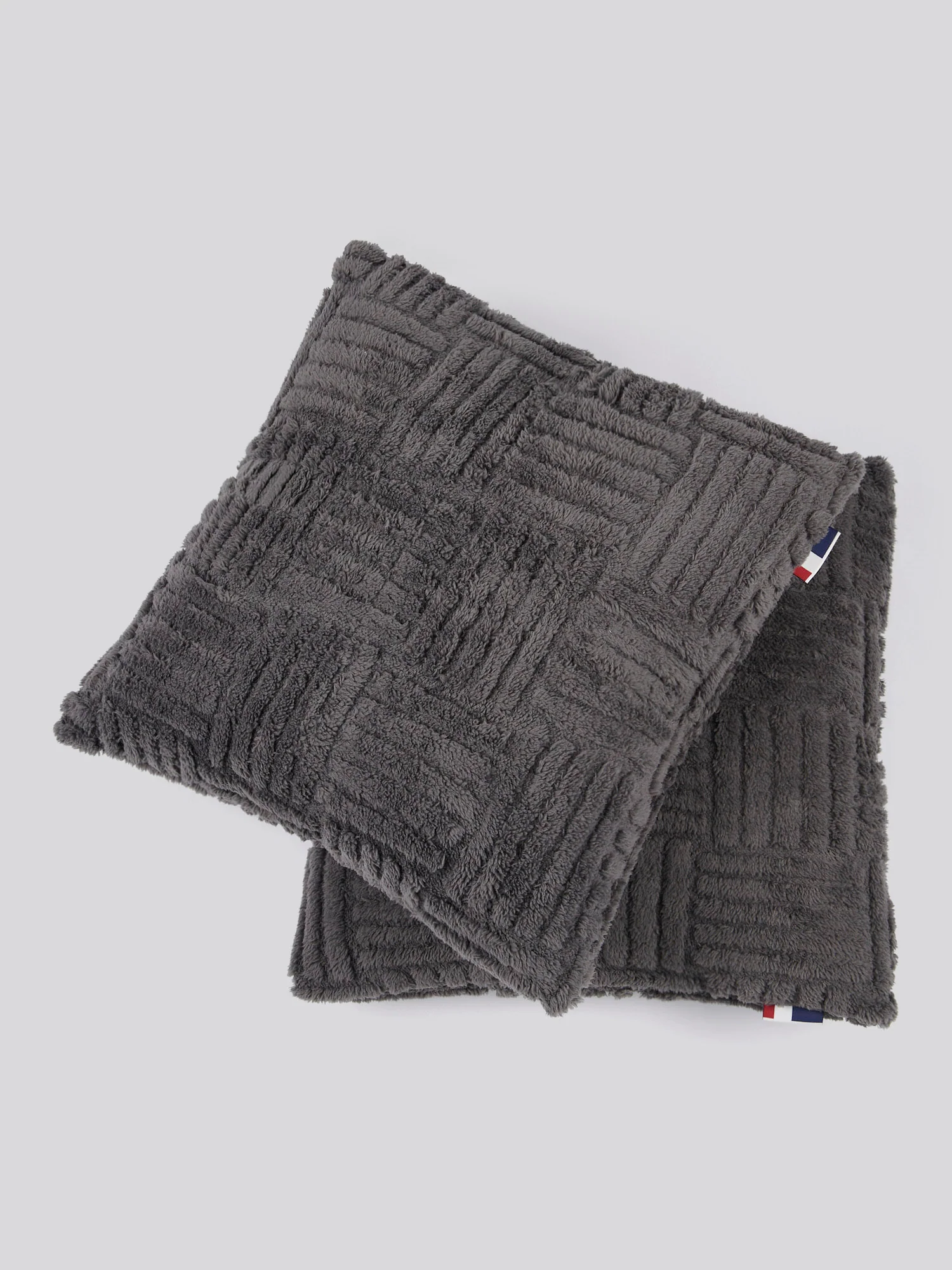 Premium Terrazzo Jacquard 2-Cushion Set in Tornado - Image 2