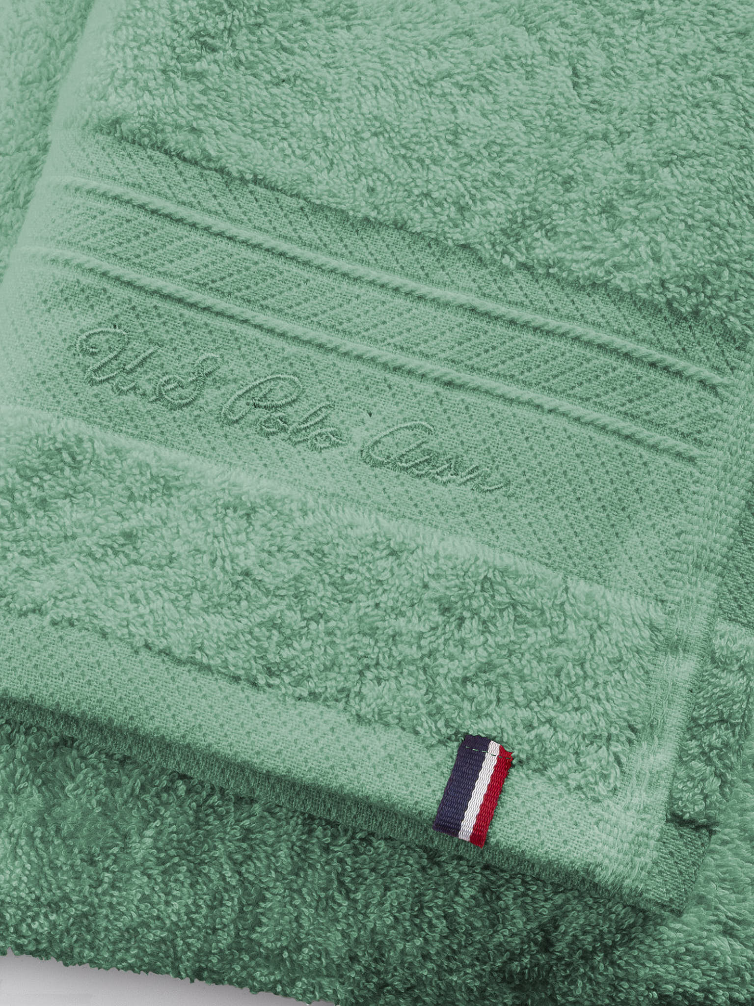 Super Soft Pure Cotton Towel in Harbour Grey - Image 2
