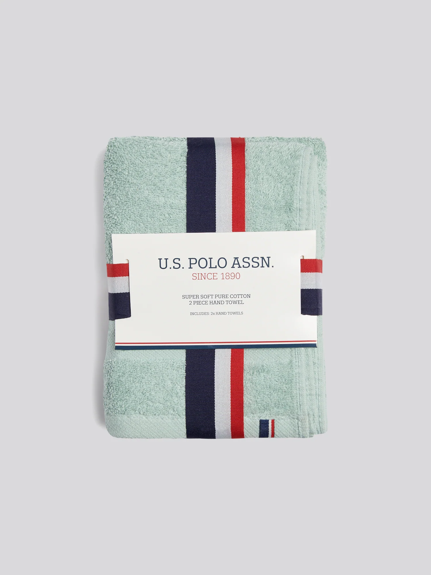 Super Soft Pure Cotton Towel in Harbour Grey - Image 4