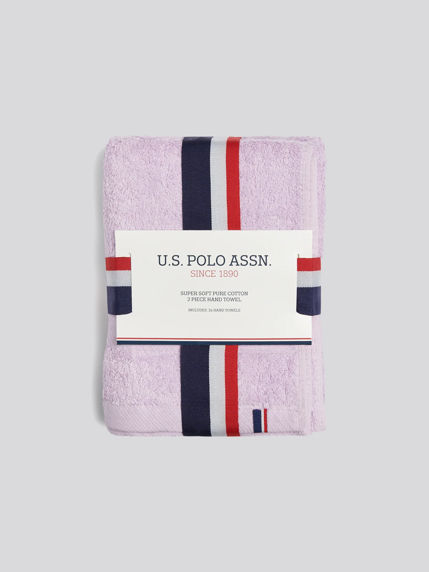 Super Soft Pure Cotton Towel in Lavender Fog - Image 4