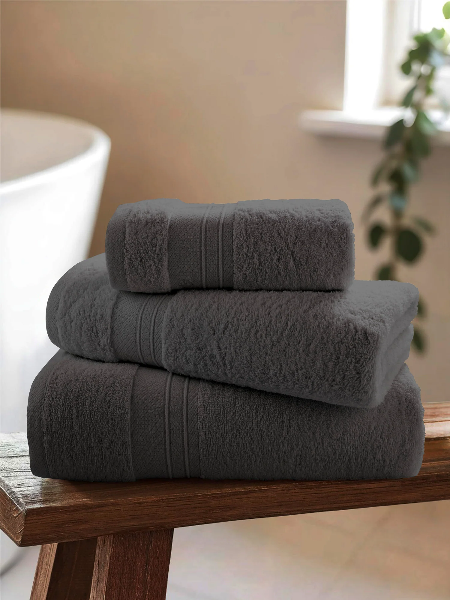Super Soft Pure Cotton Towel in Tornado