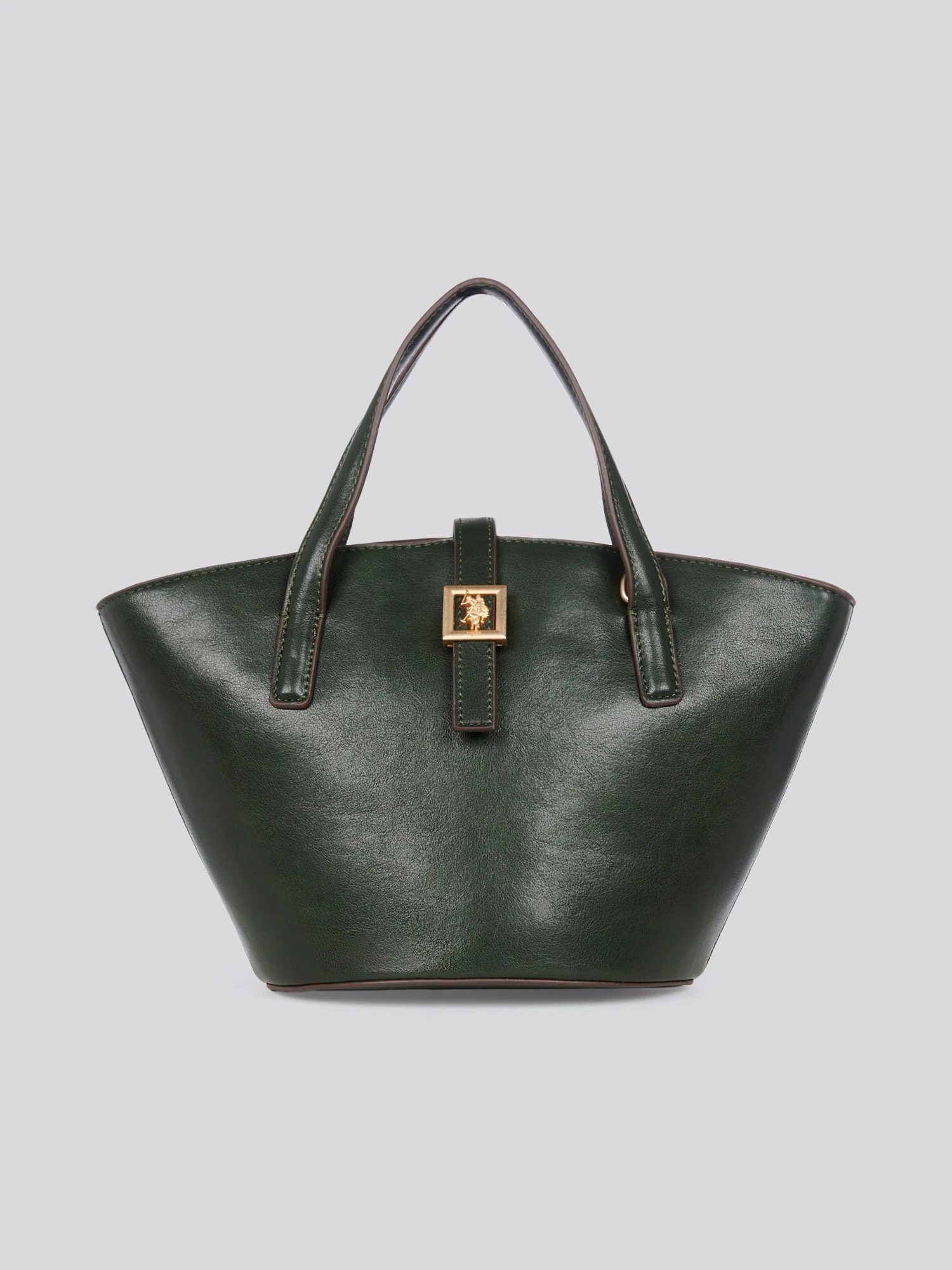 U.S. Polo Assn. Womens Caring Double Handle Bag in Green - Image 6