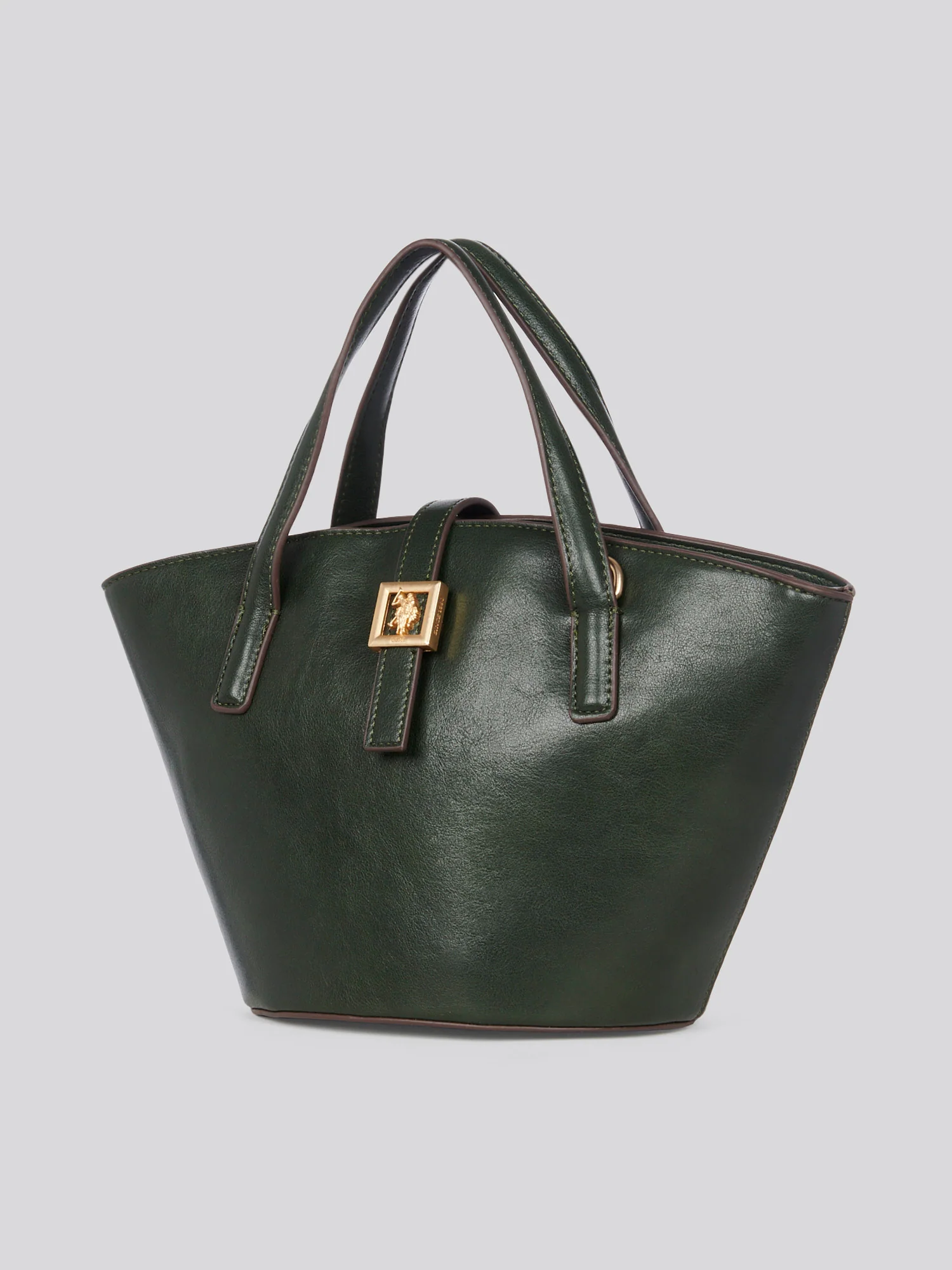 U.S. Polo Assn. Womens Caring Double Handle Bag in Green - Image 7