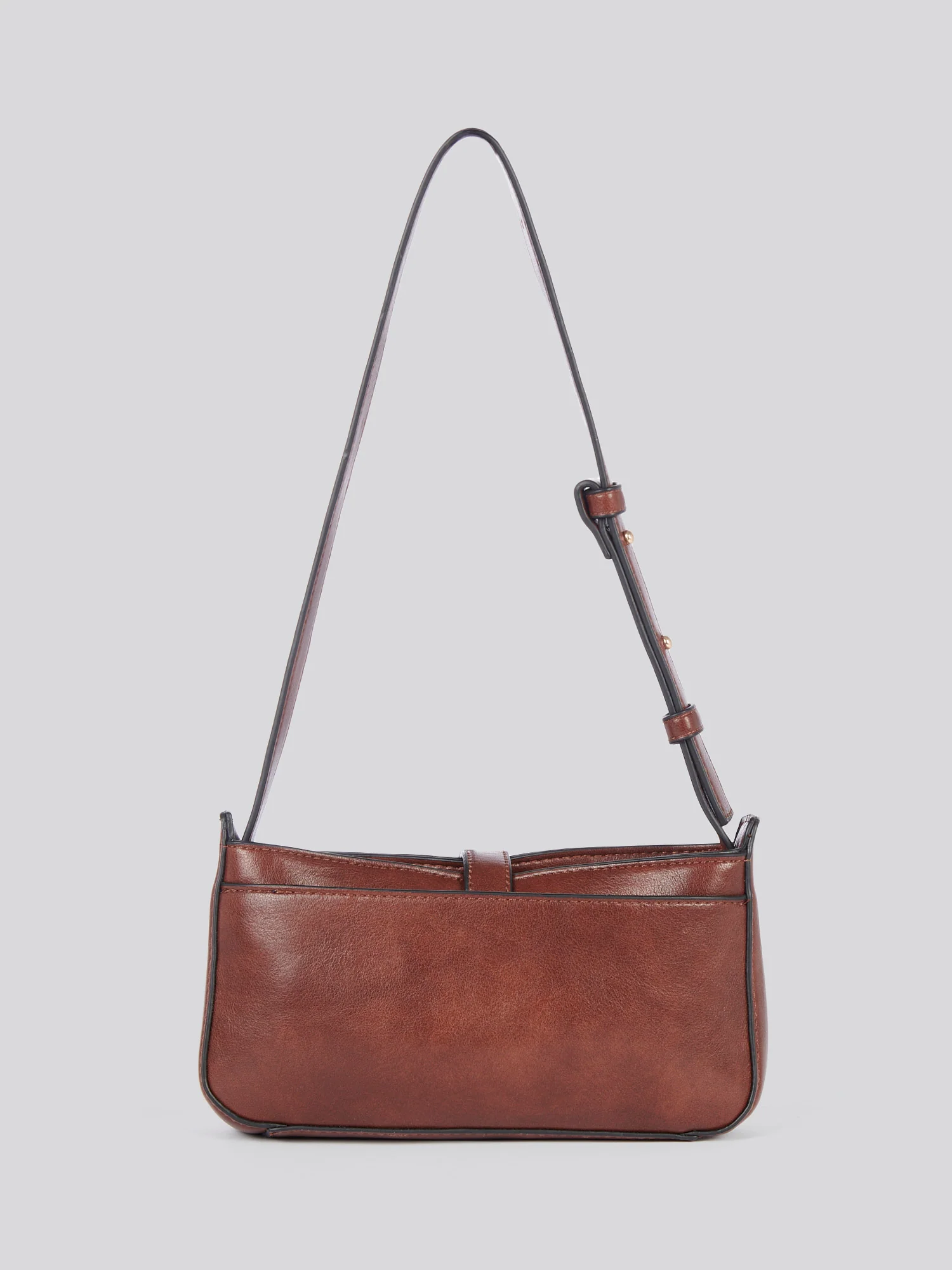 U.S. Polo Assn. Womens Caring Mini Hobo Bag in Brown - Image 4
