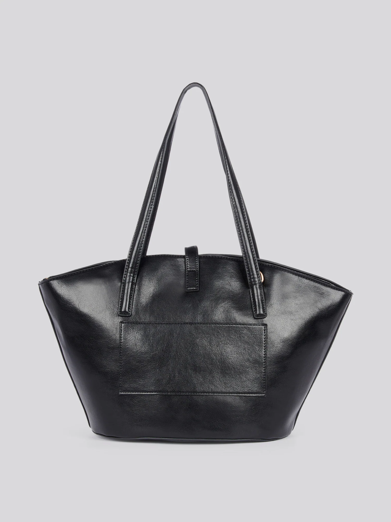 U.S. Polo Assn. Womens Caring Shopping Bag in Black - Image 3