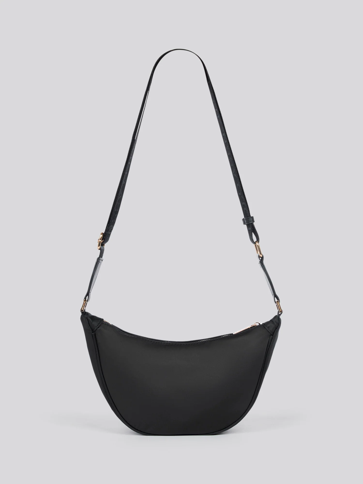U.S. Polo Assn. Womens Houston Round Crossbody Bag in Black - Image 8