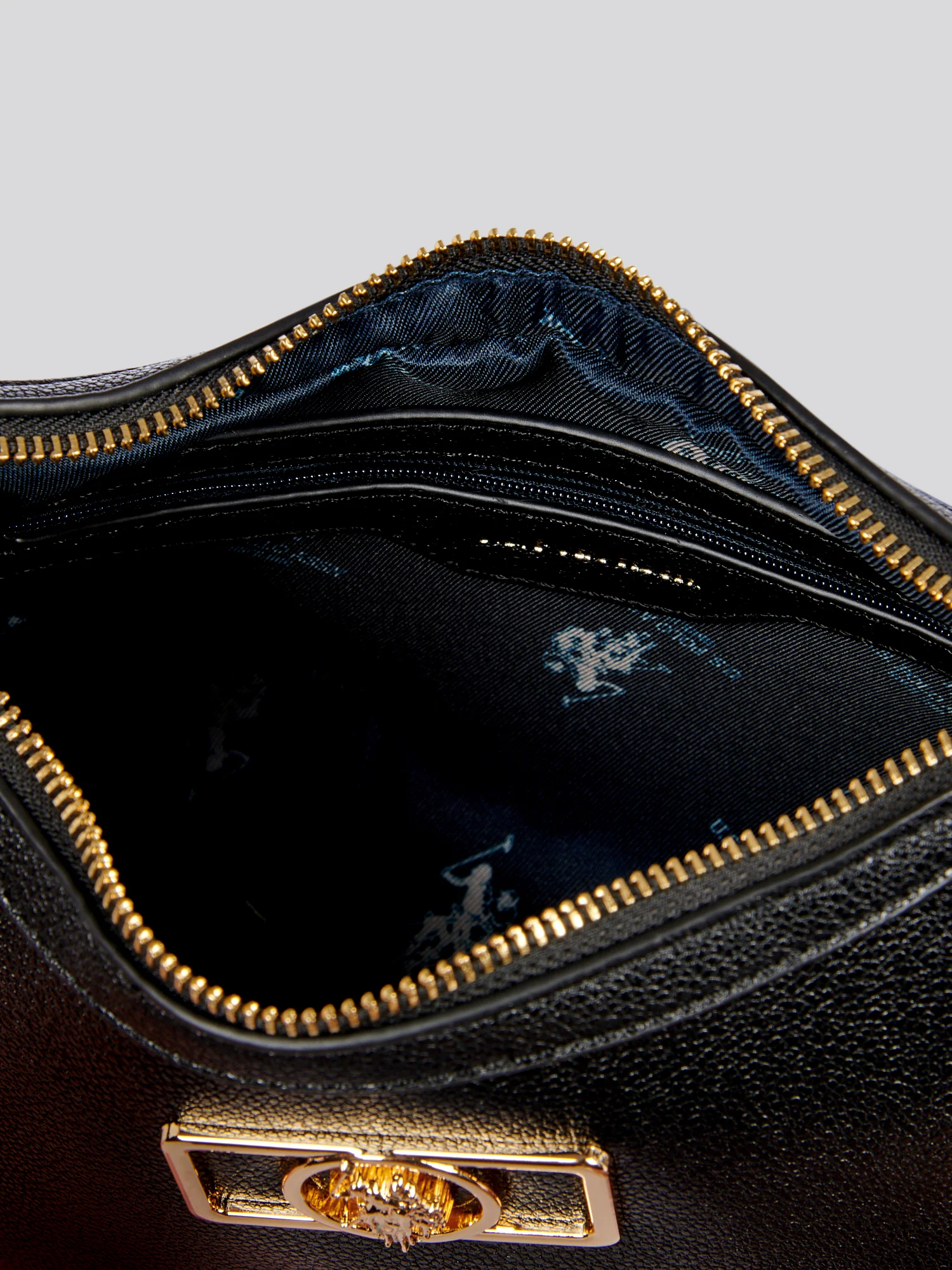 U.S. Polo Assn. Womens Jones Chic Hobo Bag in Black - Image 5