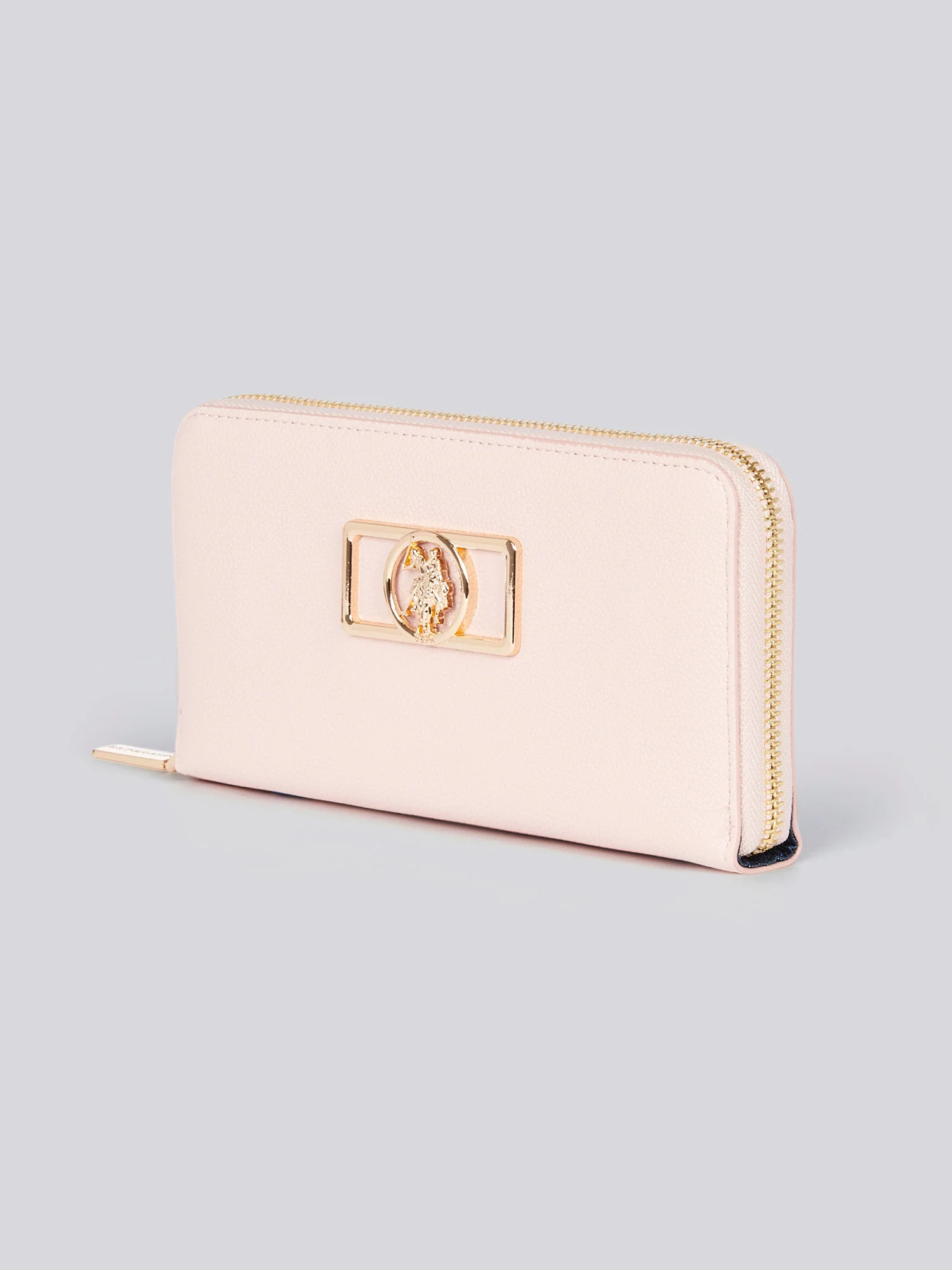 U.S. Polo Assn. Womens Jones Chic Zip Around Wallet in Pink - Image 2
