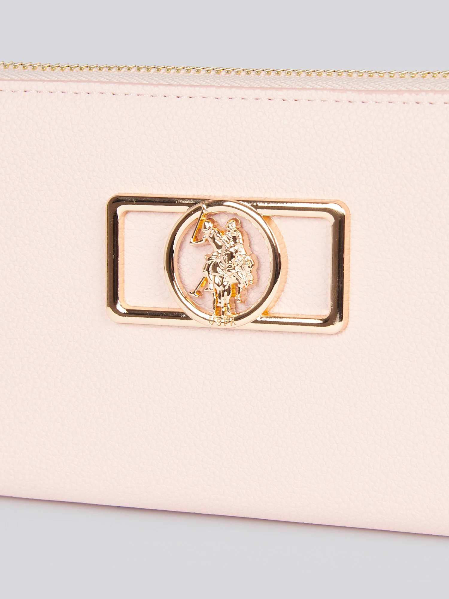 U.S. Polo Assn. Womens Jones Chic Zip Around Wallet in Pink - Image 5