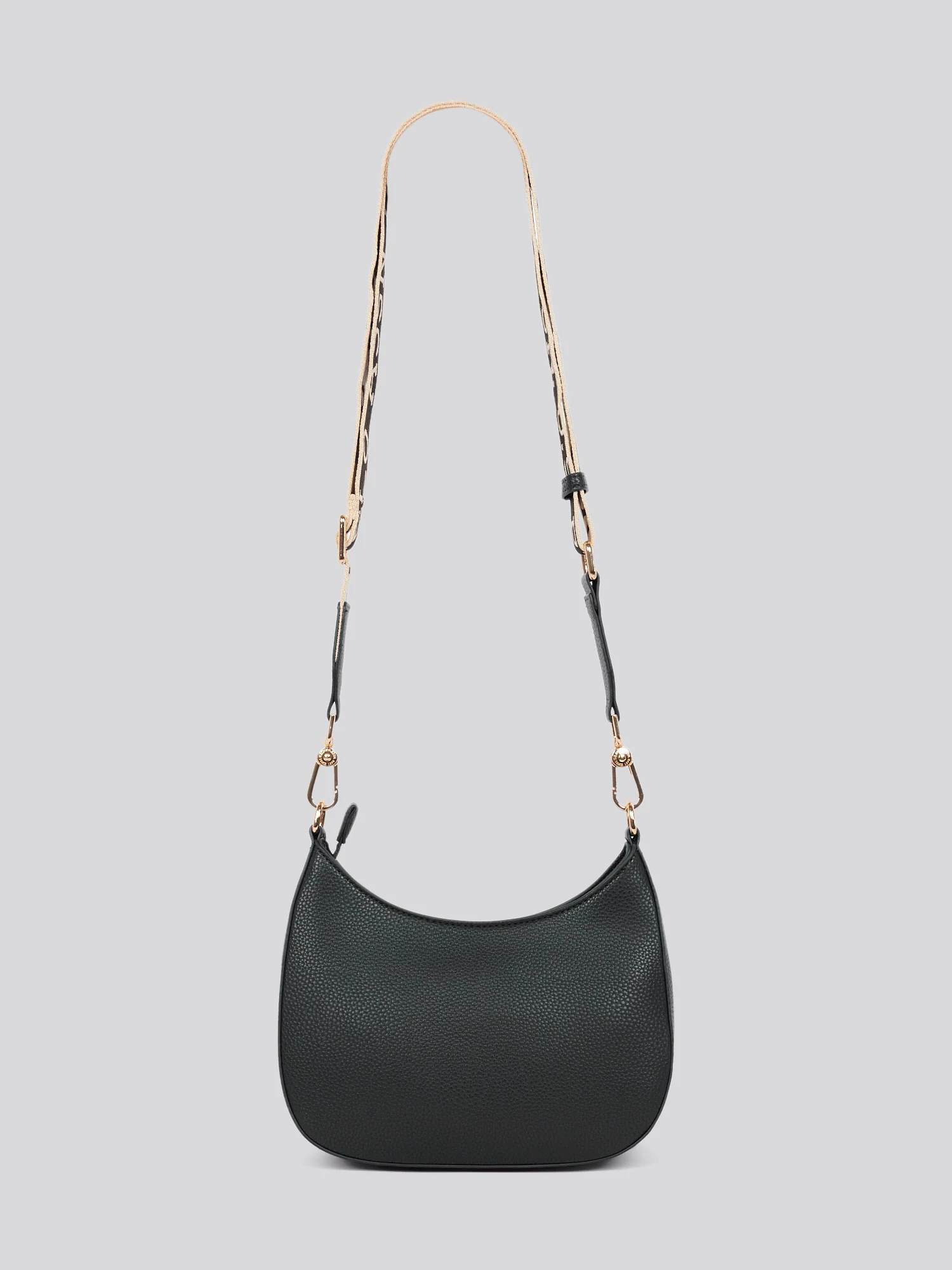 U.S. Polo Assn. Womens New Mansion Small Hobo Bag in Black - Image 7