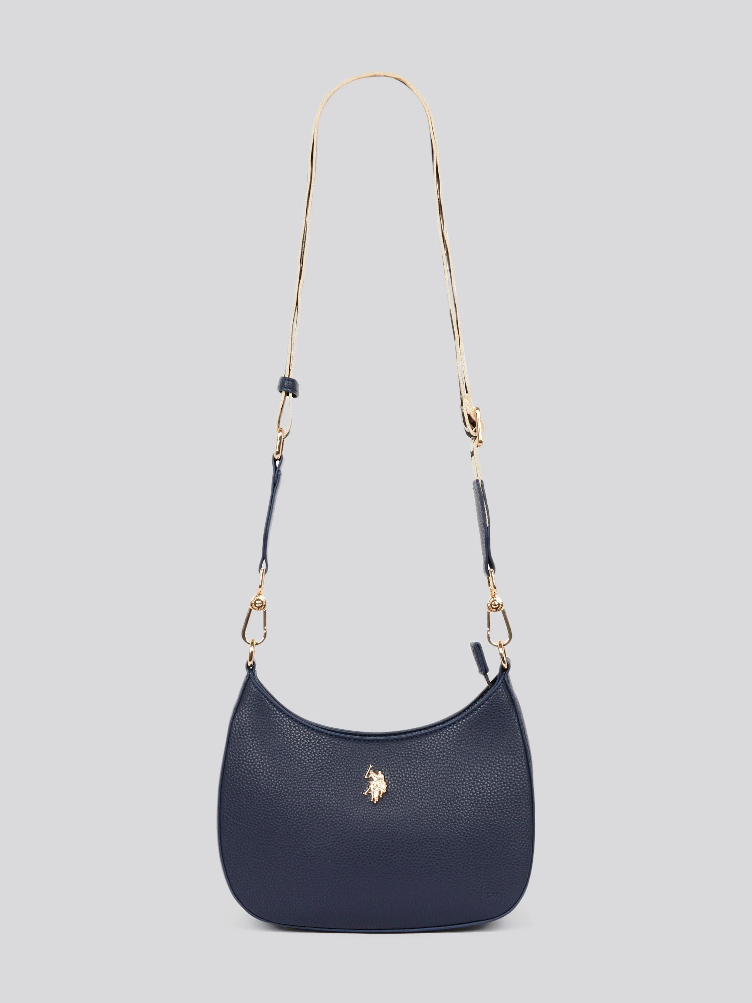 U.S. Polo Assn. Womens New Mansion Small Hobo Bag in Navy - Image 4