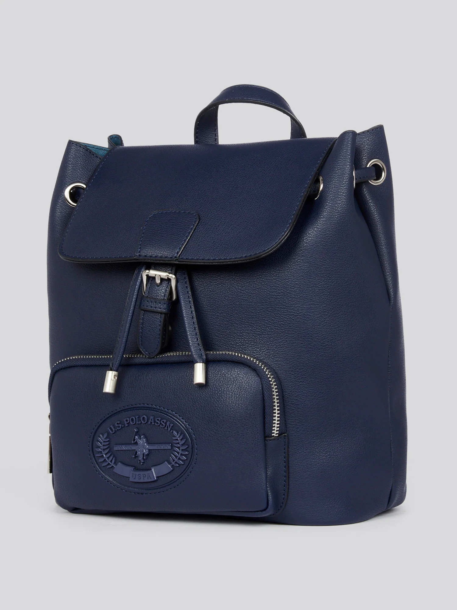 U.S. Polo Assn. Womens Retro Backpack in Navy - Image 2