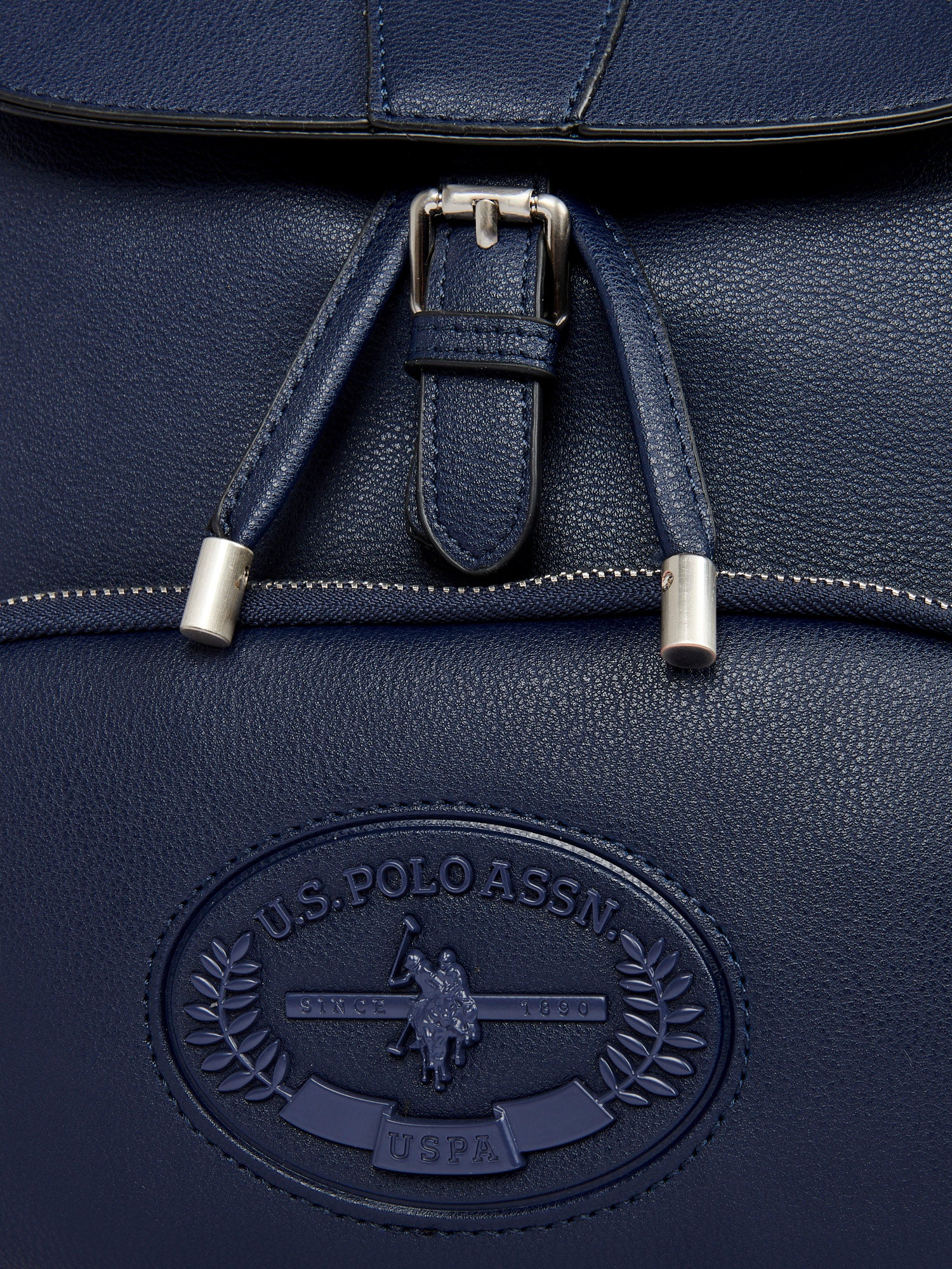 U.S. Polo Assn. Womens Retro Backpack in Navy - Image 4