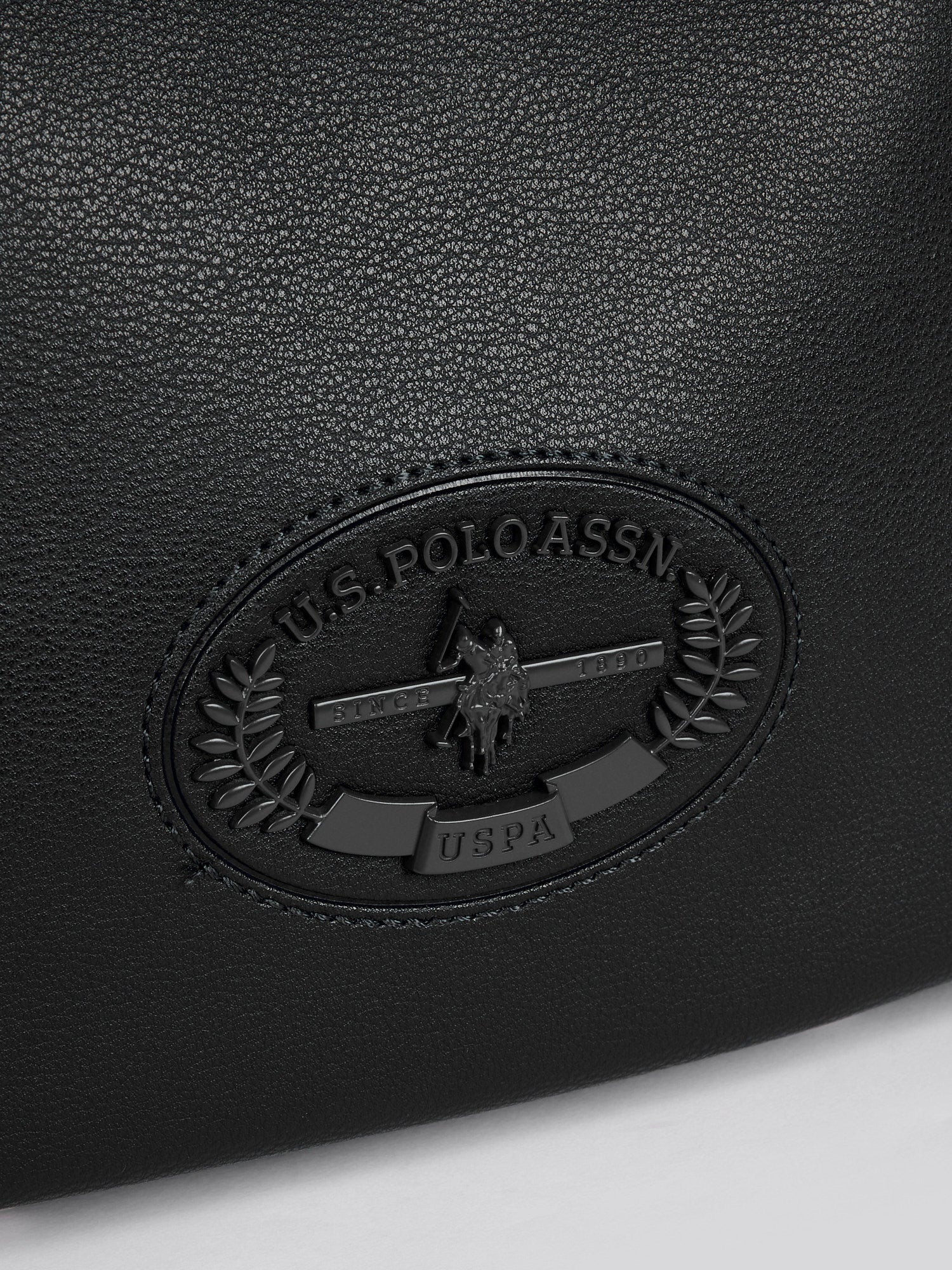 U.S. Polo Assn. Womens Retro Hobo Bag in Black - Image 4