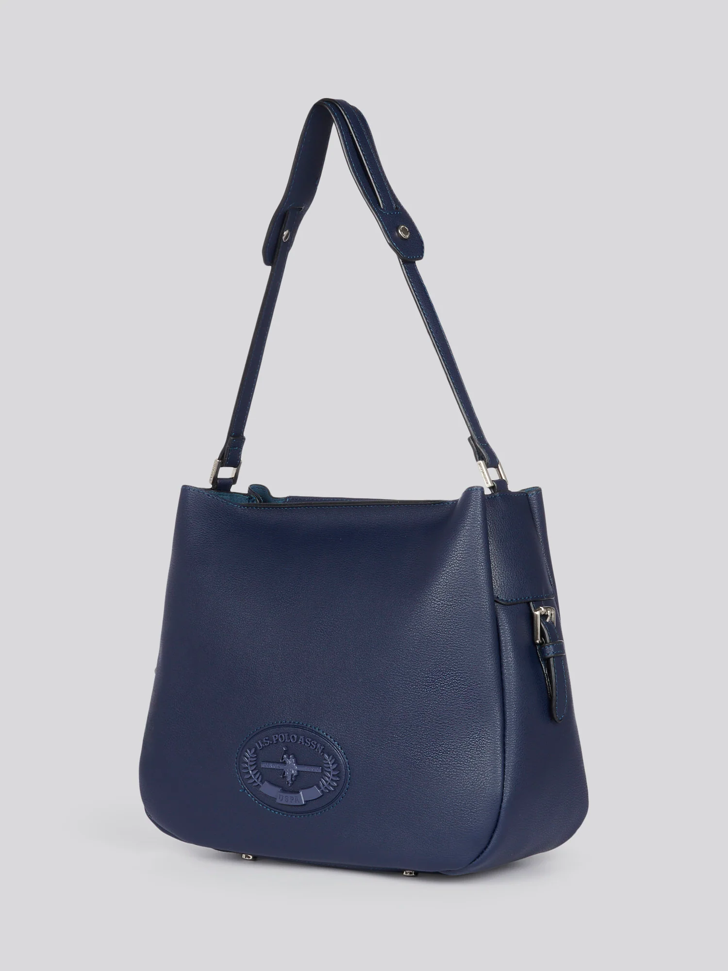 U.S. Polo Assn. Womens Retro Hobo Bag in Navy - Image 2