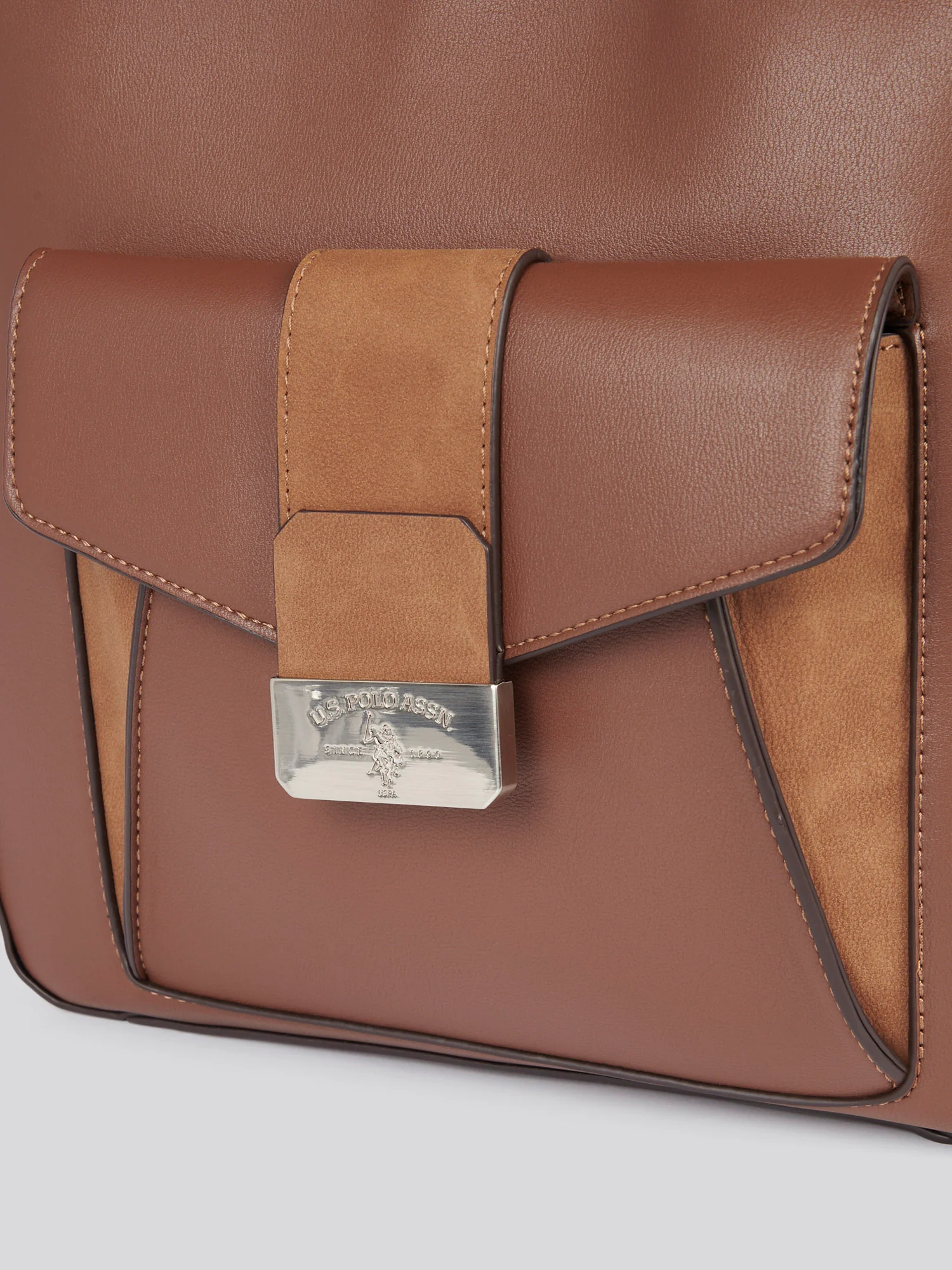 U.S. Polo Assn. Womens Romantic Hobo Bag in Brown - Image 5