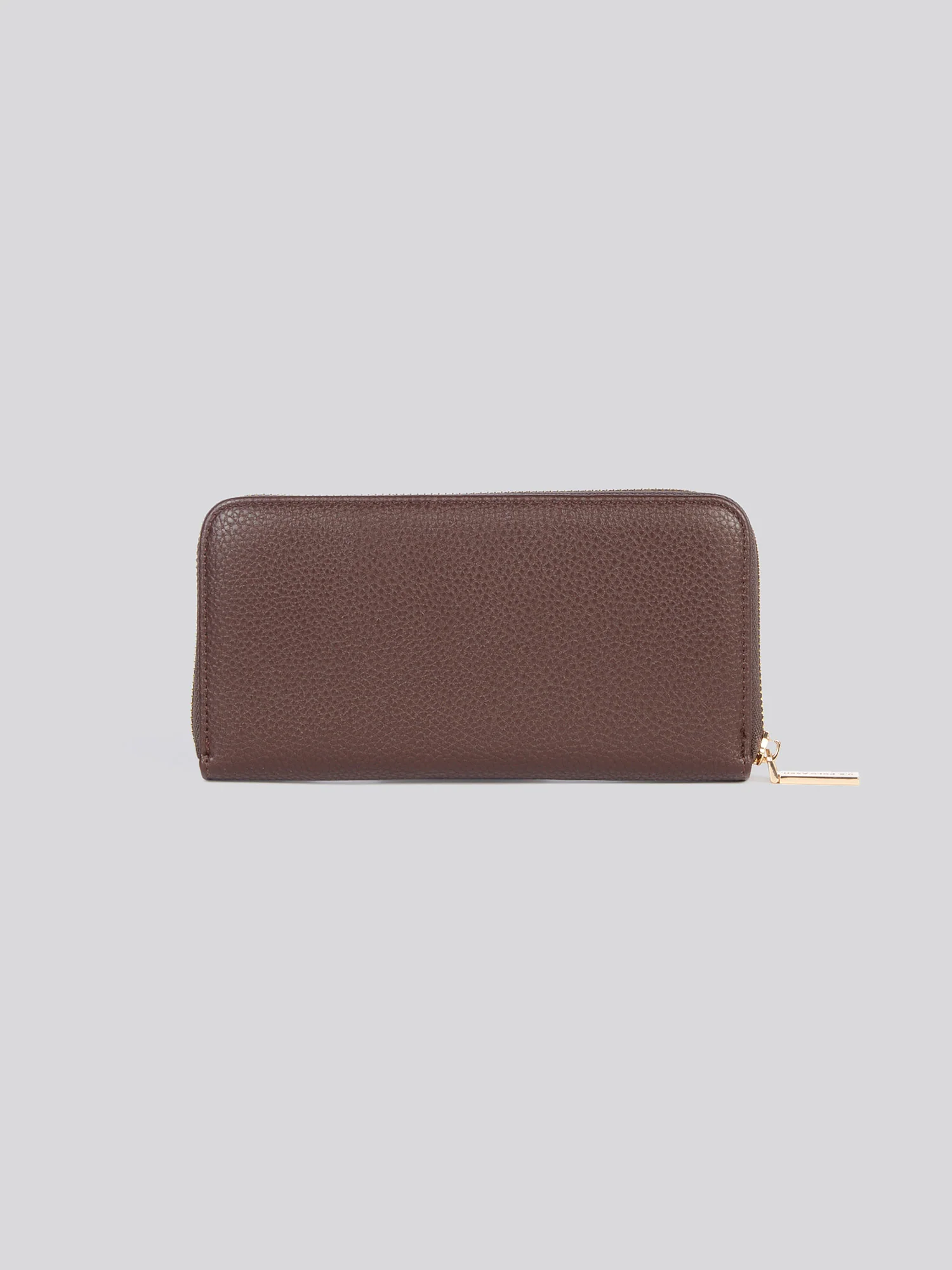 U.S. Polo Assn. Womens Stanford Large Zip Around Wallet in Dark Brown - Image 3