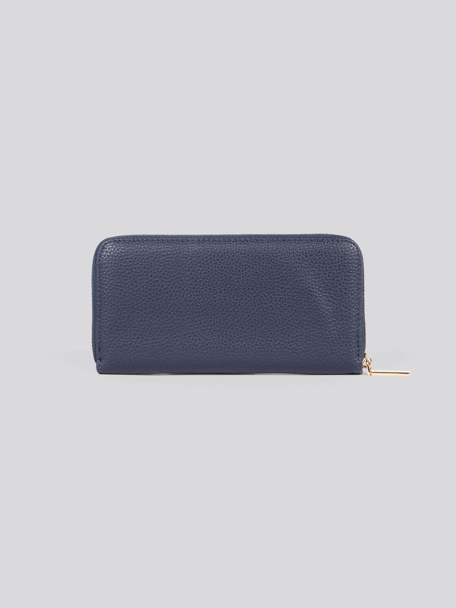 U.S. Polo Assn. Womens Stanford Large Zip Around Wallet in Navy - Image 2
