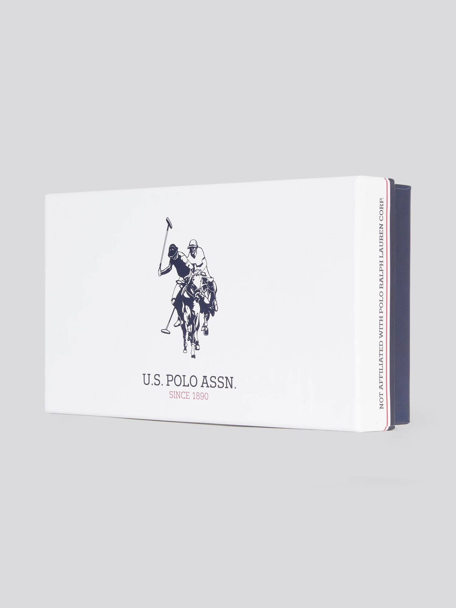 U.S. Polo Assn. Womens Stanford Large Zip Around Wallet in Navy - Image 7