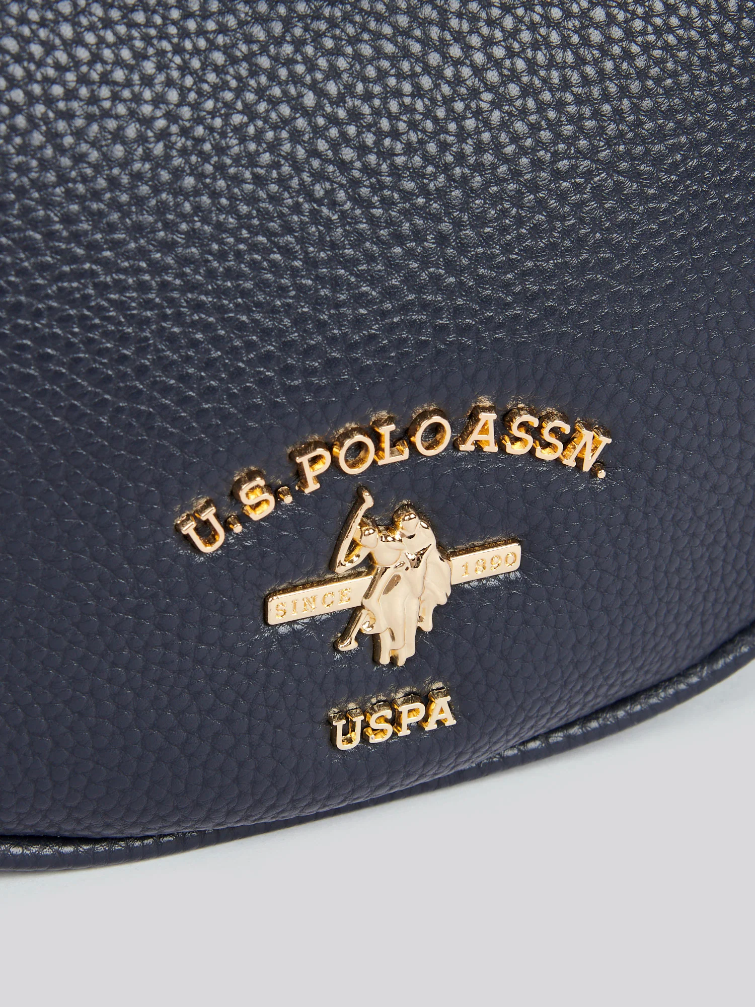 U.S. Polo Assn. Womens Stanford Small Hobo Bag in Navy - Image 2